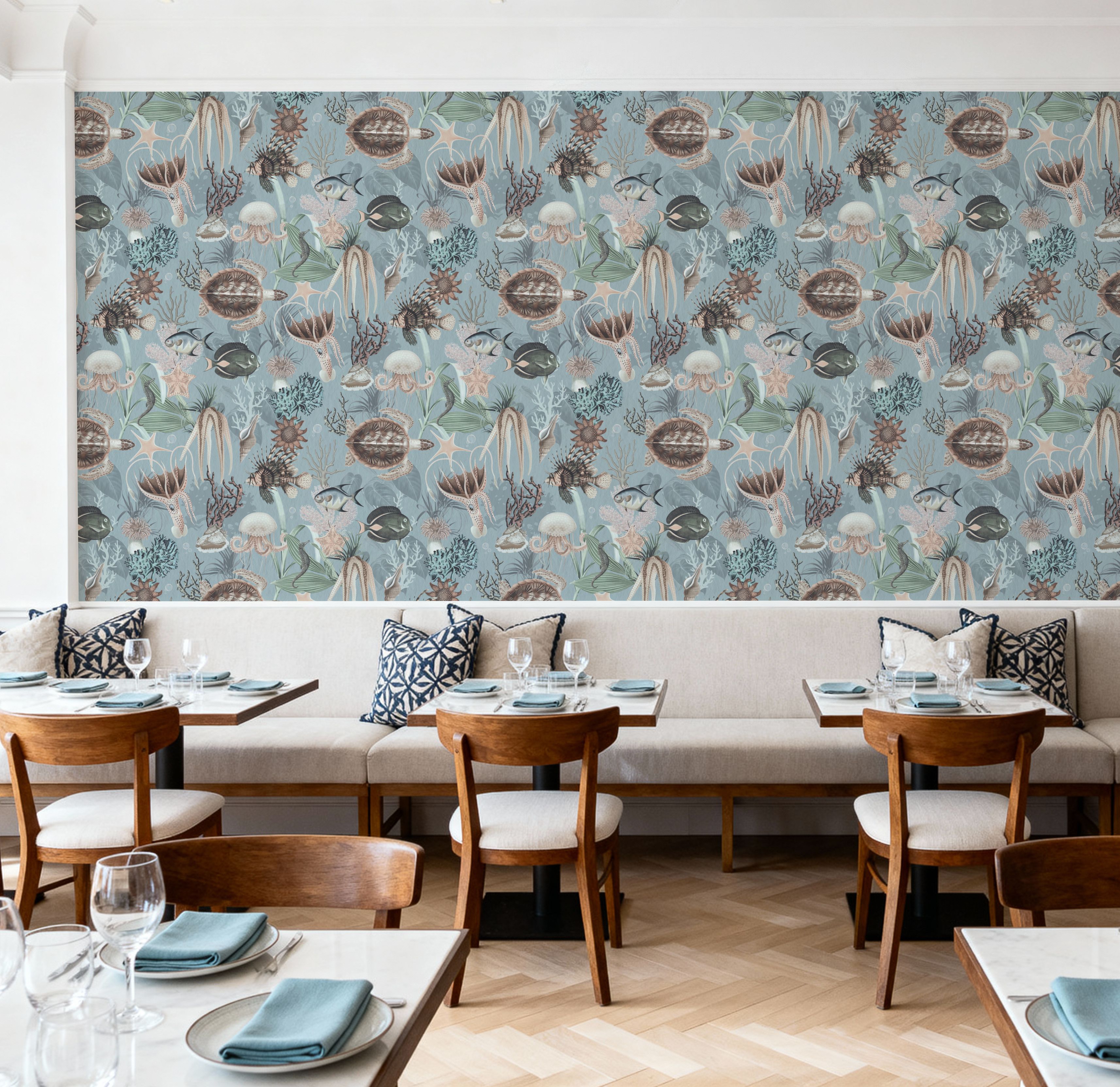 Deep Sea, Light Blue