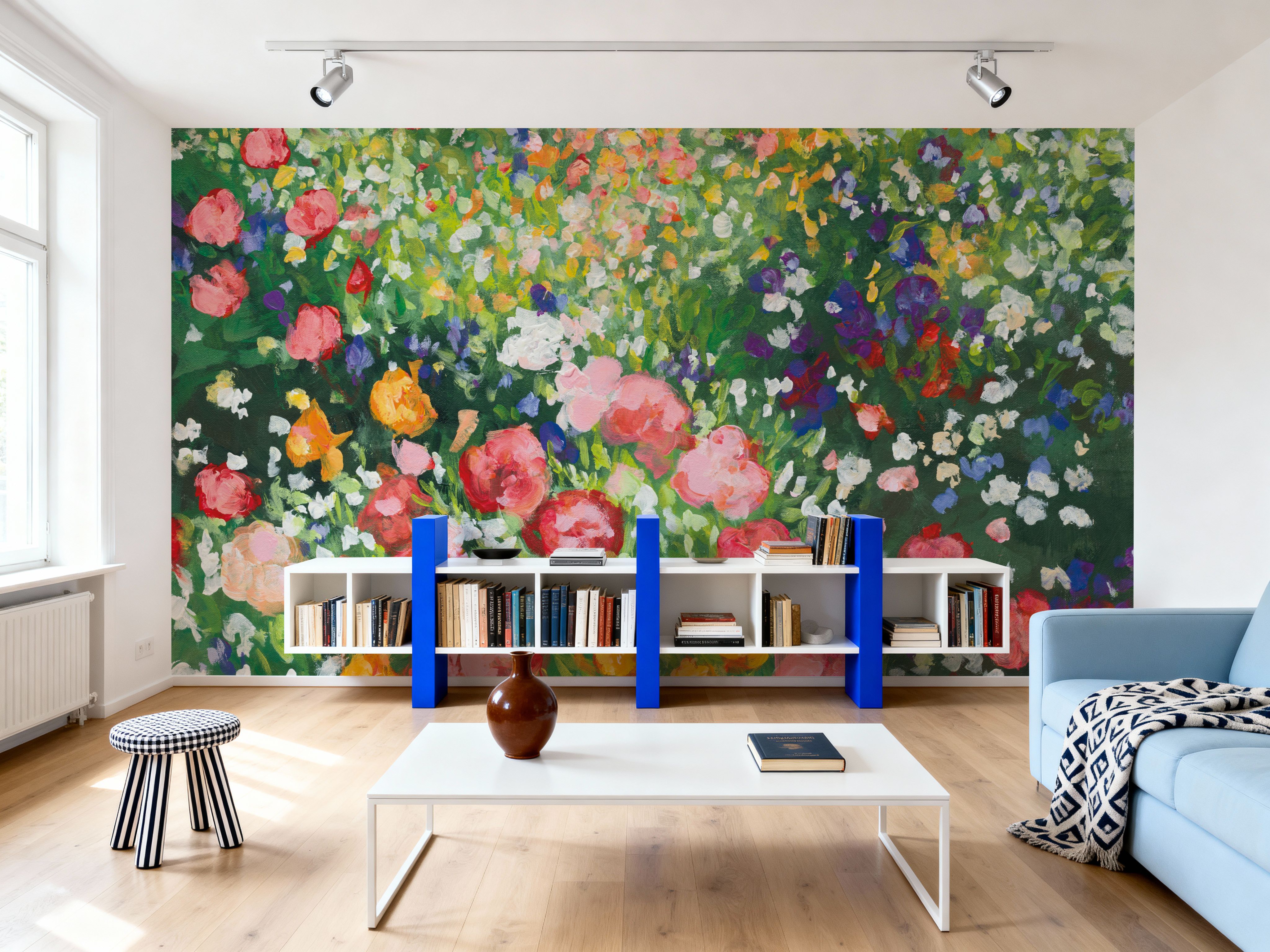 Floral Bounty, Tapeten