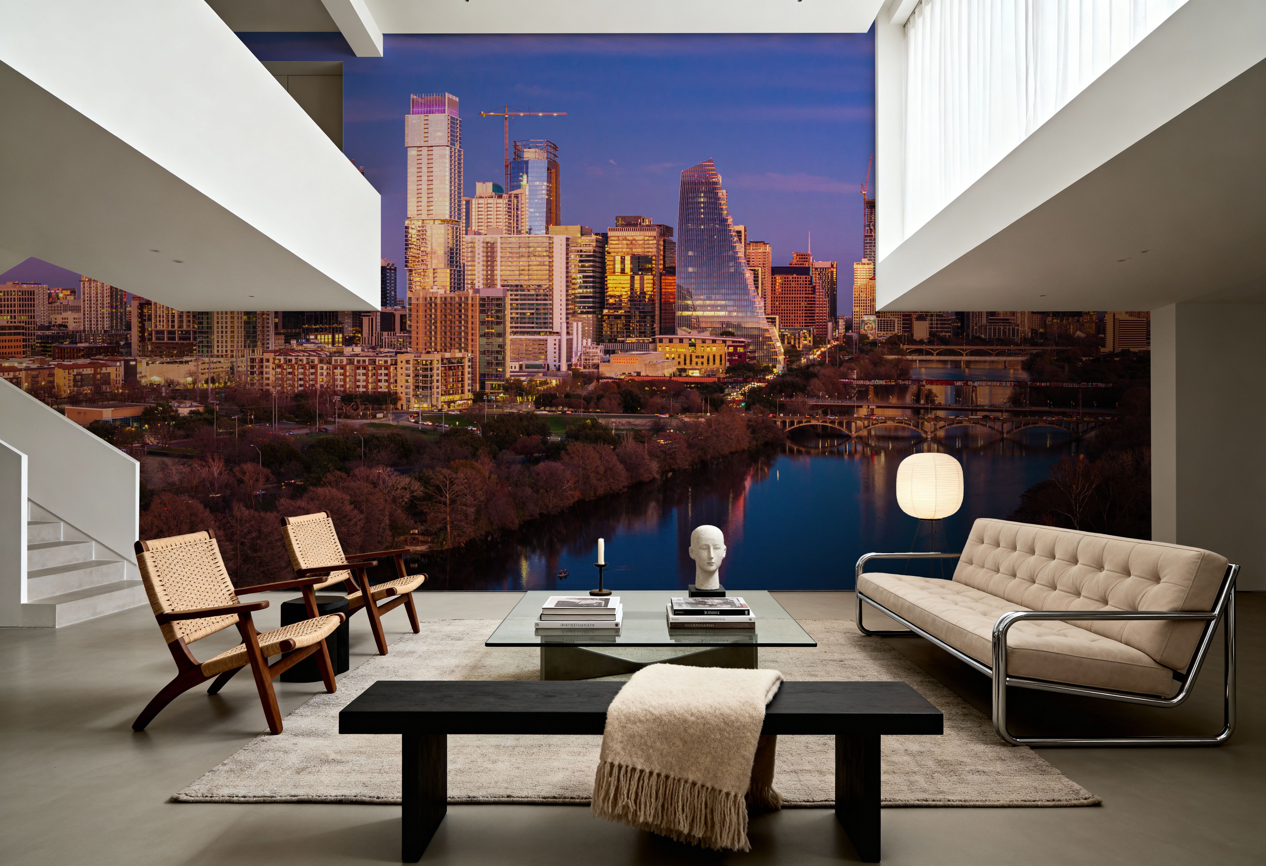 Golden Hour Cityscape