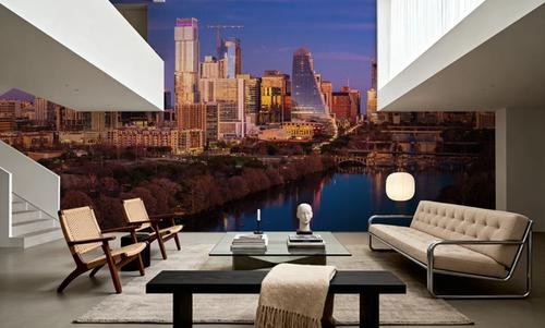 Golden Hour Cityscape