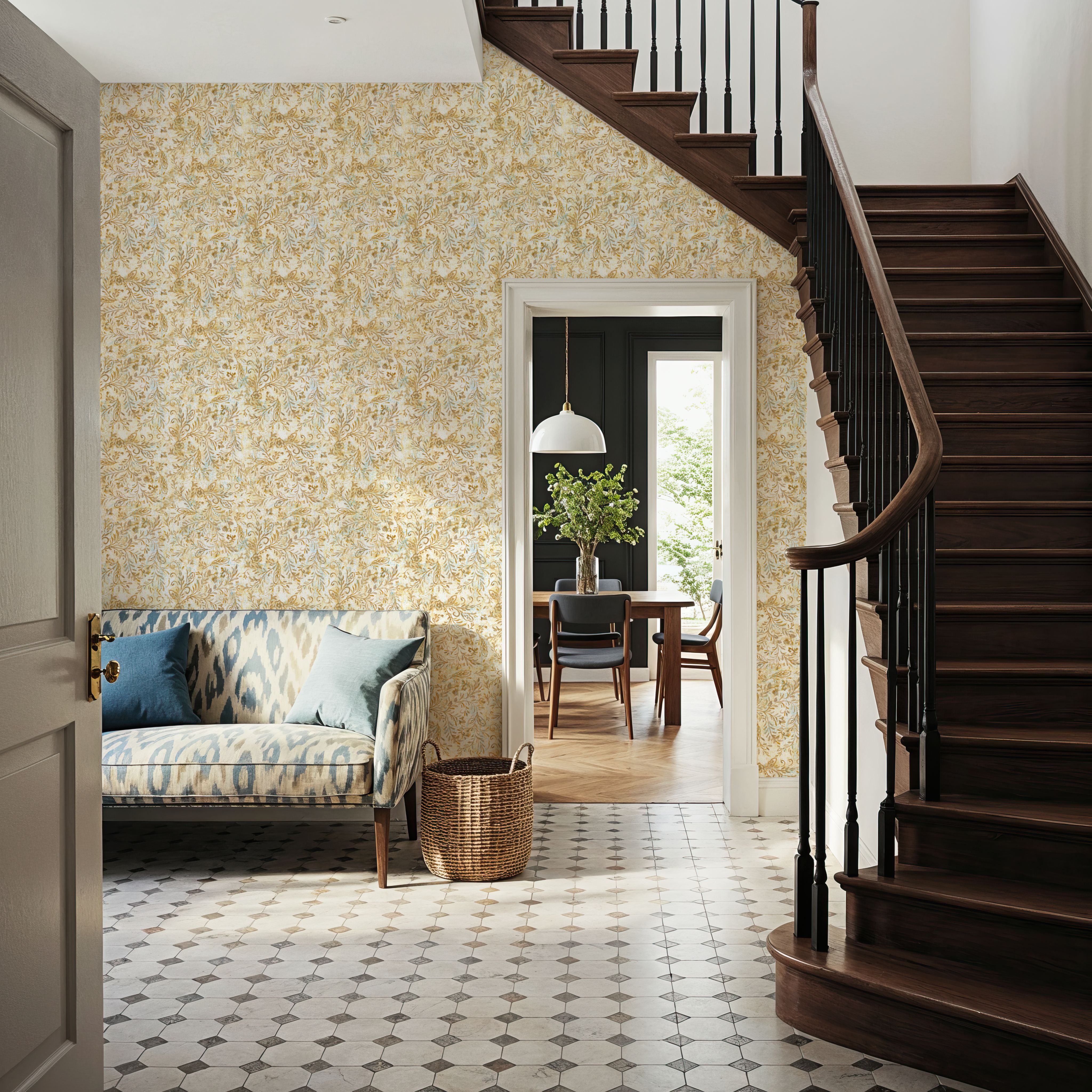 Rustic Flowers Yellow