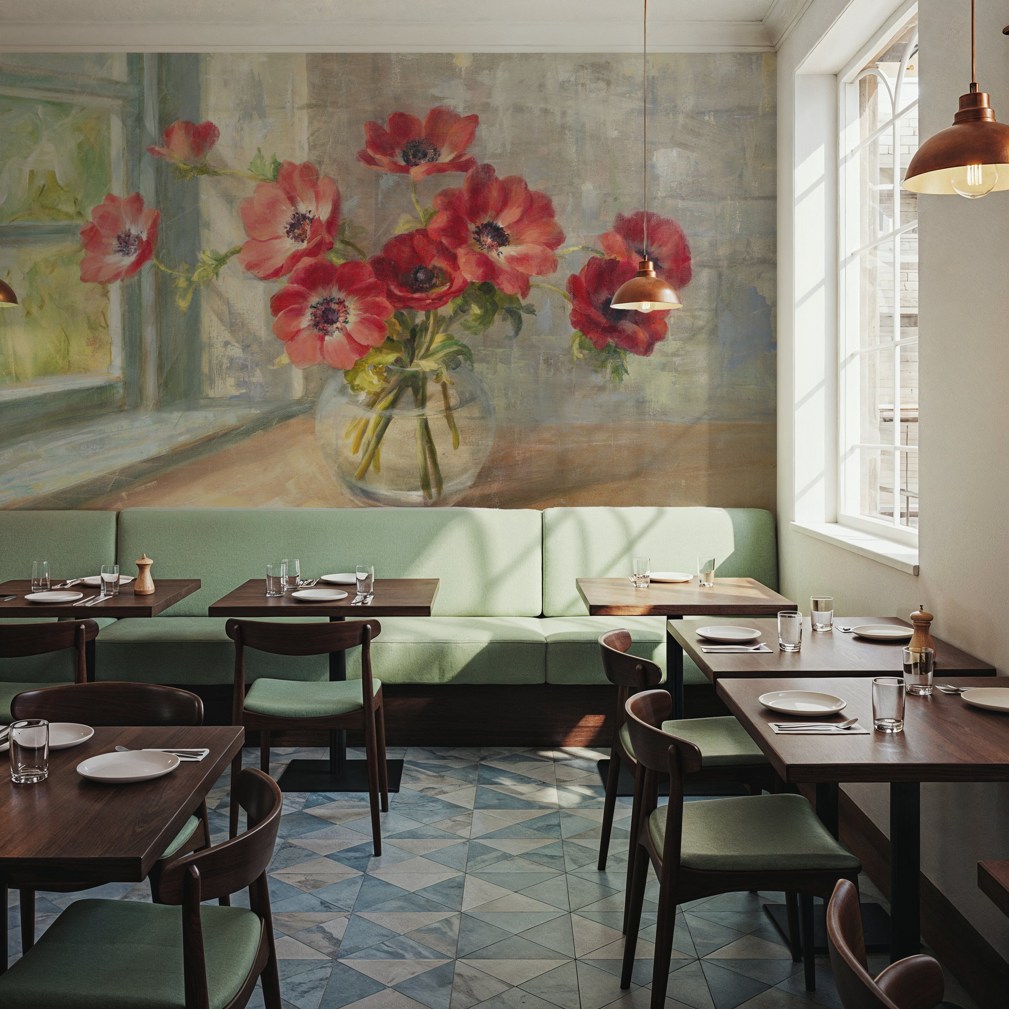 Poppies in the Sunlight