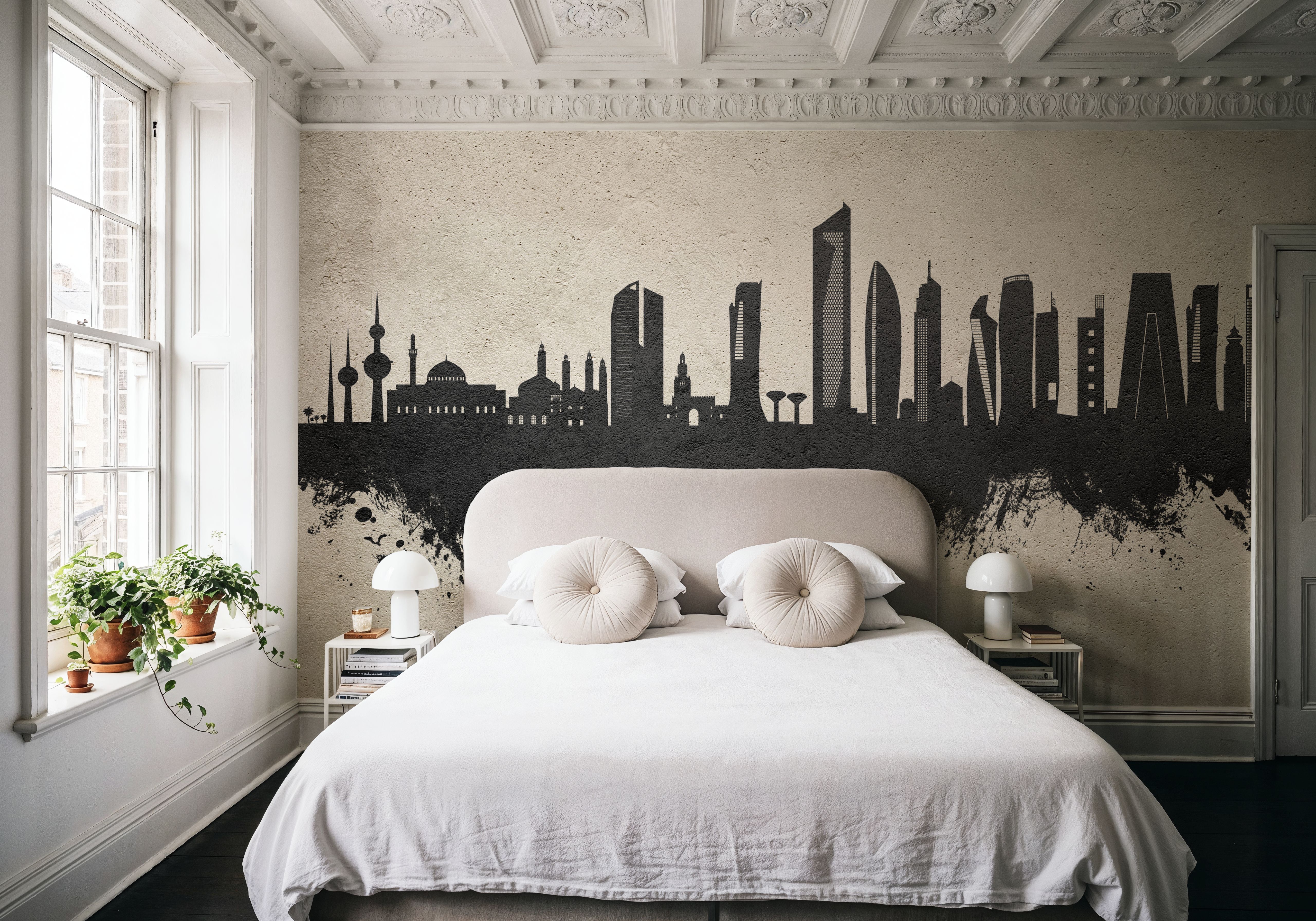 Kuwait City Skyline Concrete