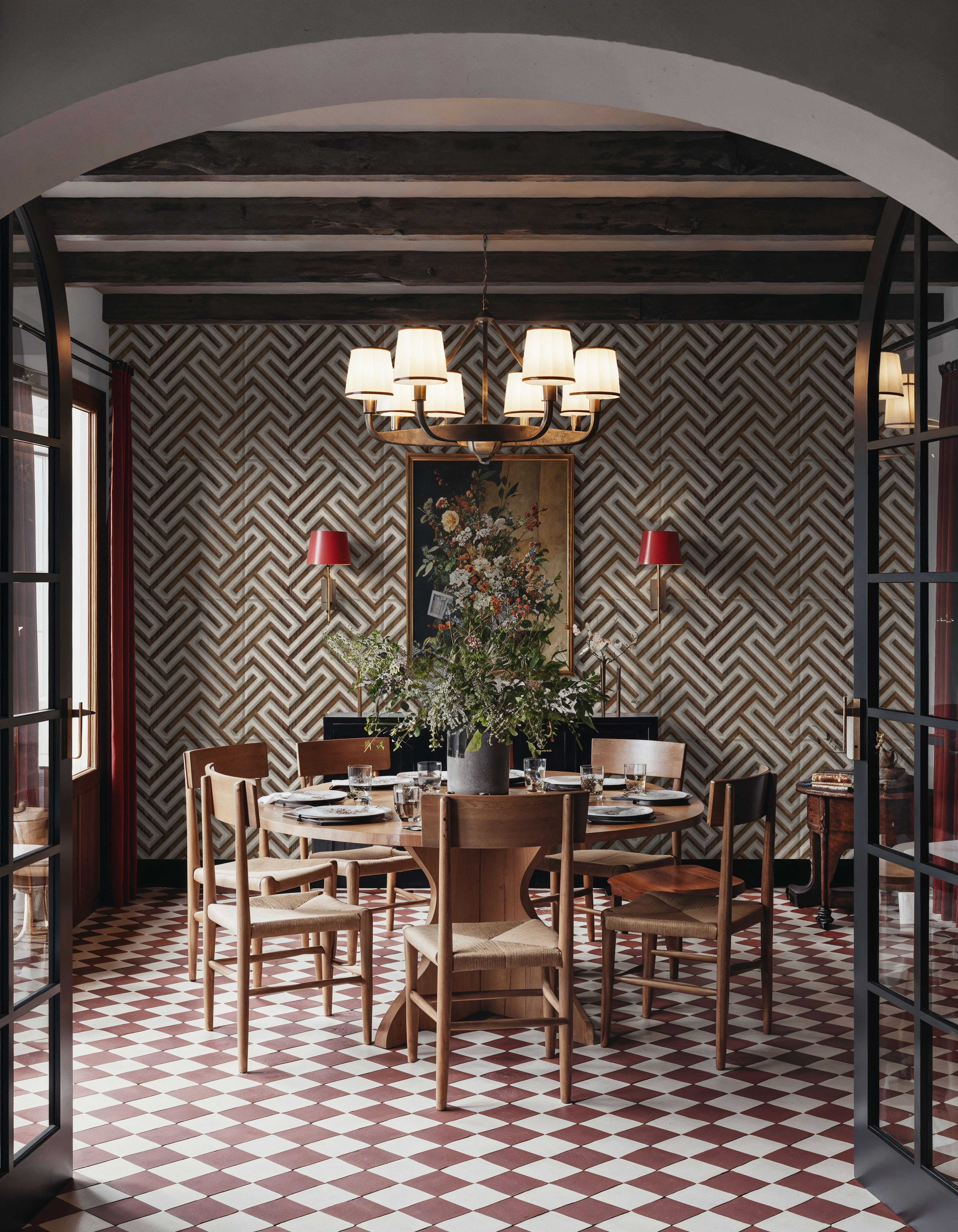 Wooden Maze, Wallpaper