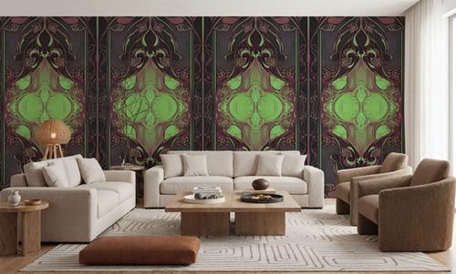 Art Noveau I Pinkgreen