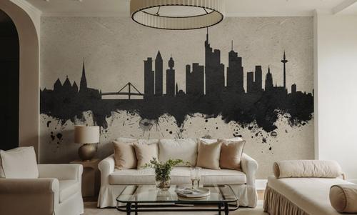 Frankfurt Skyline Concrete