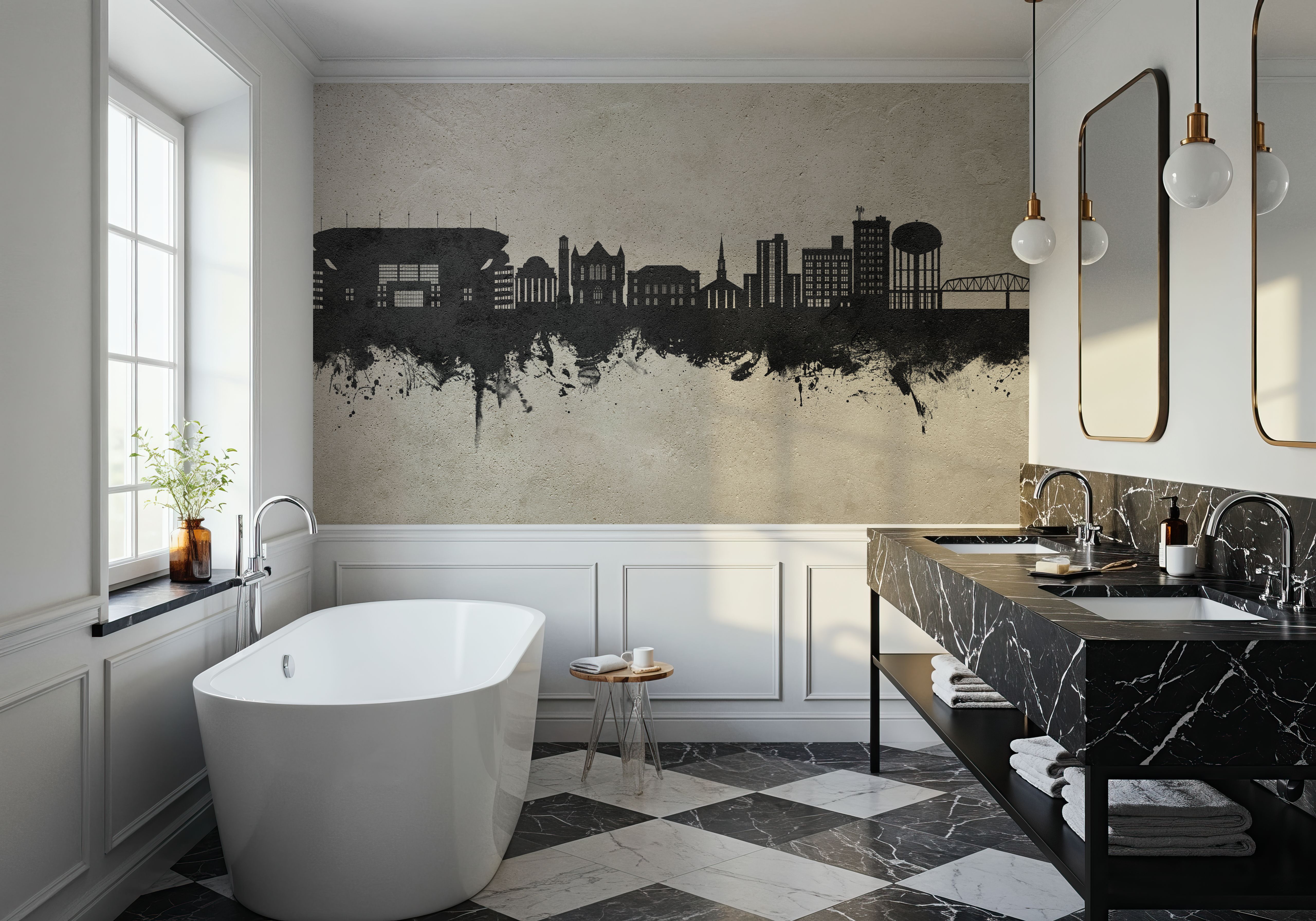 Tuscaloosa Alabama Skyline Concrete