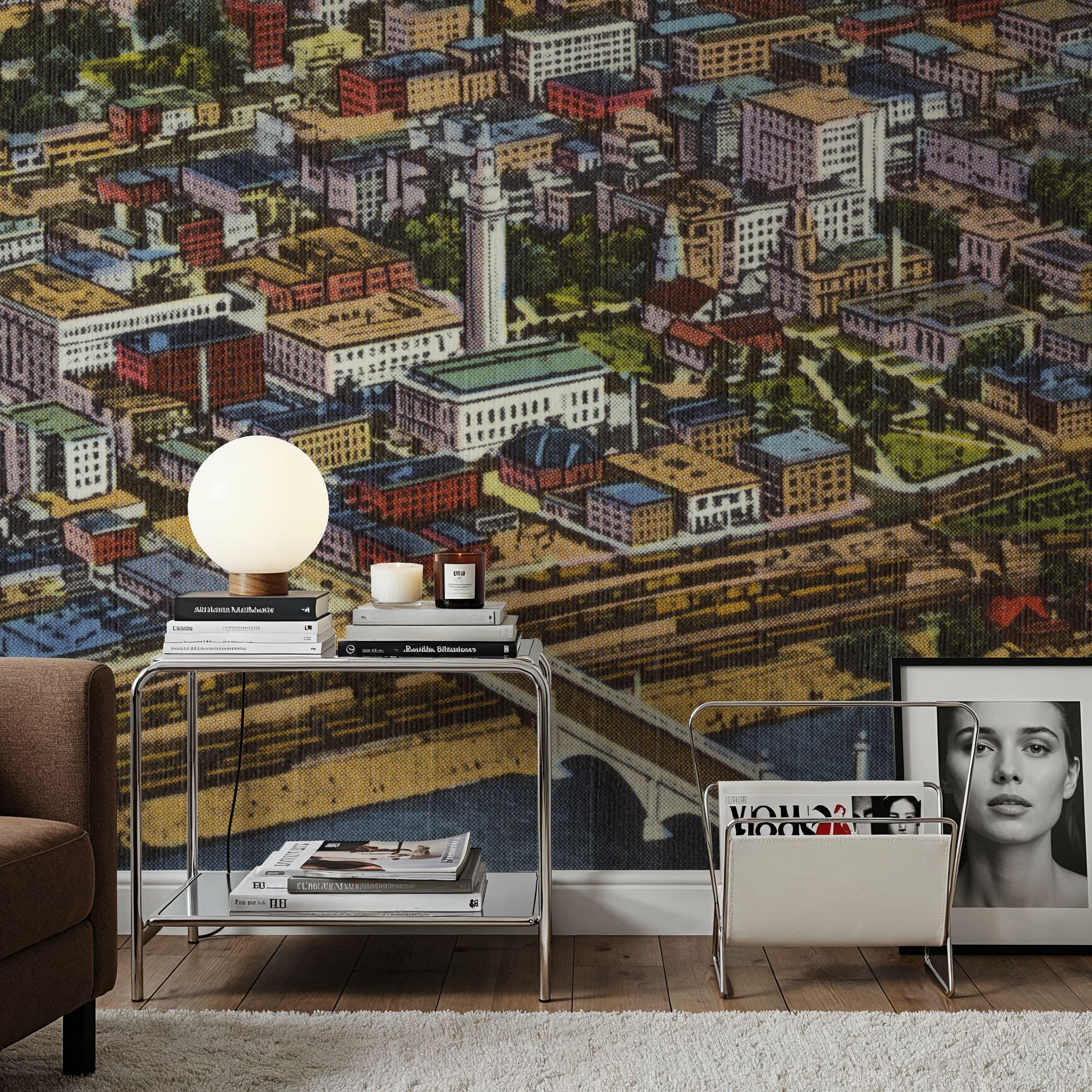 Greetings from the City - Screenprint Postcard