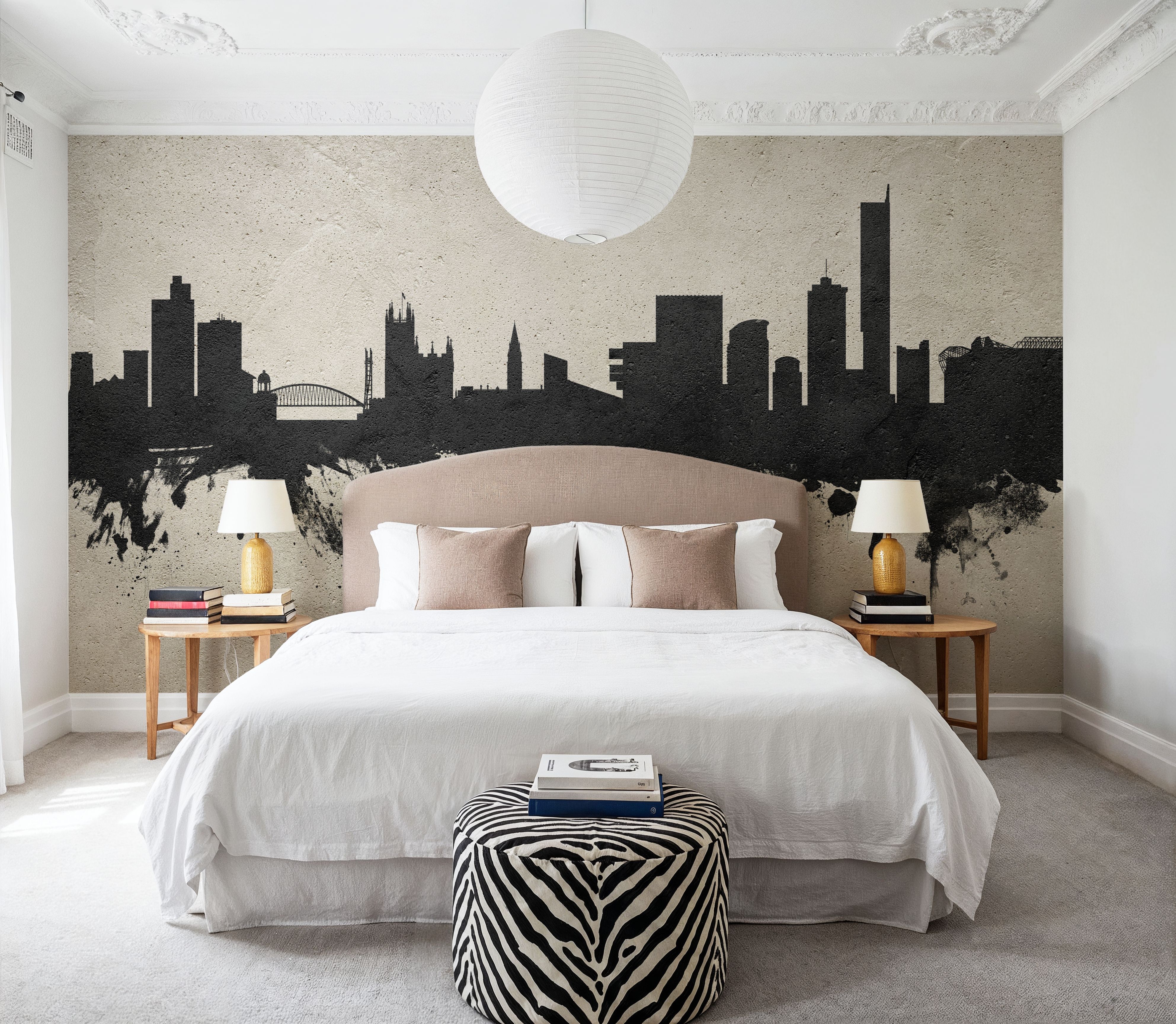Manchester England Skyline Concrete