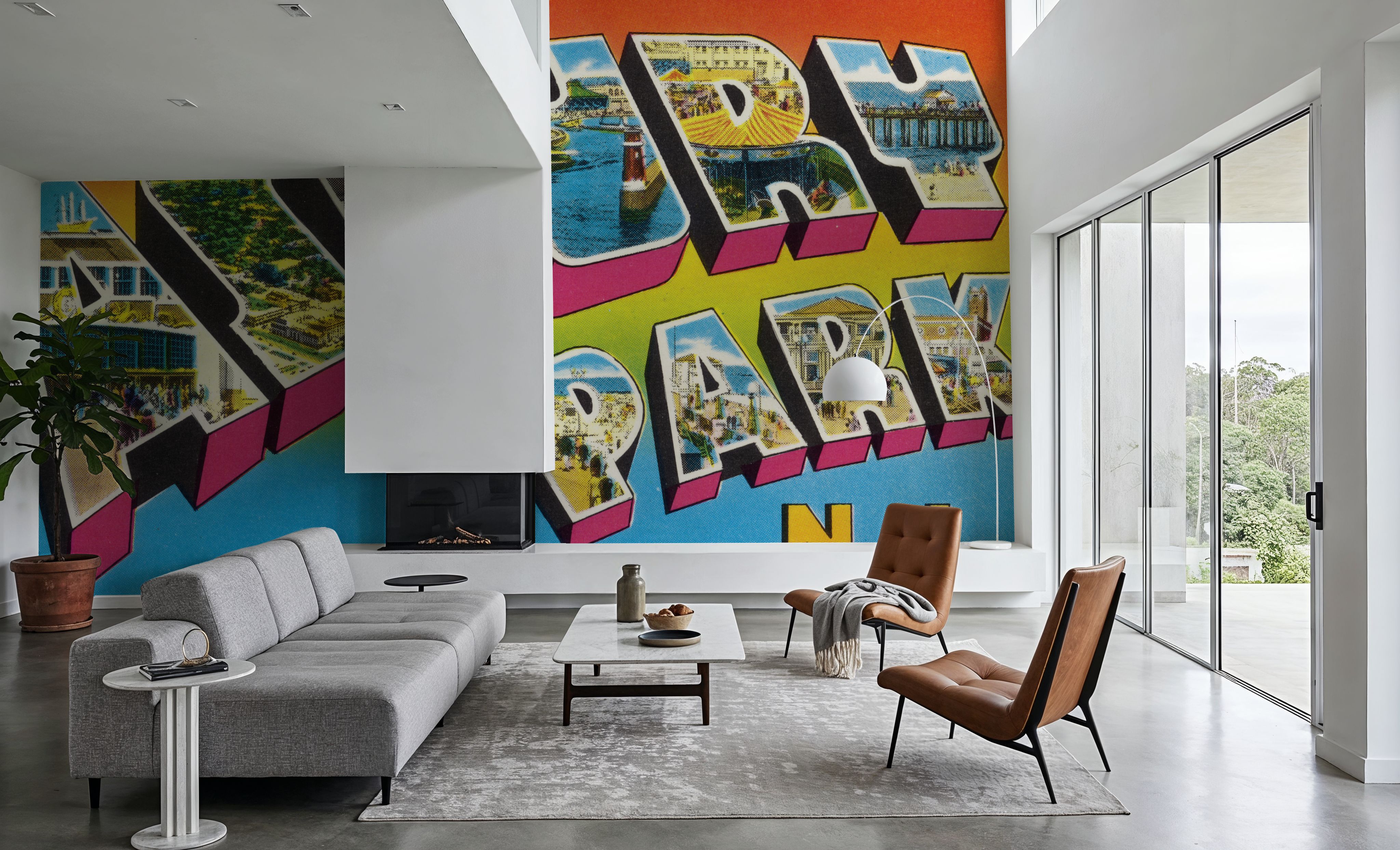 Greetings from Asbury Park - Screenprint Postcard