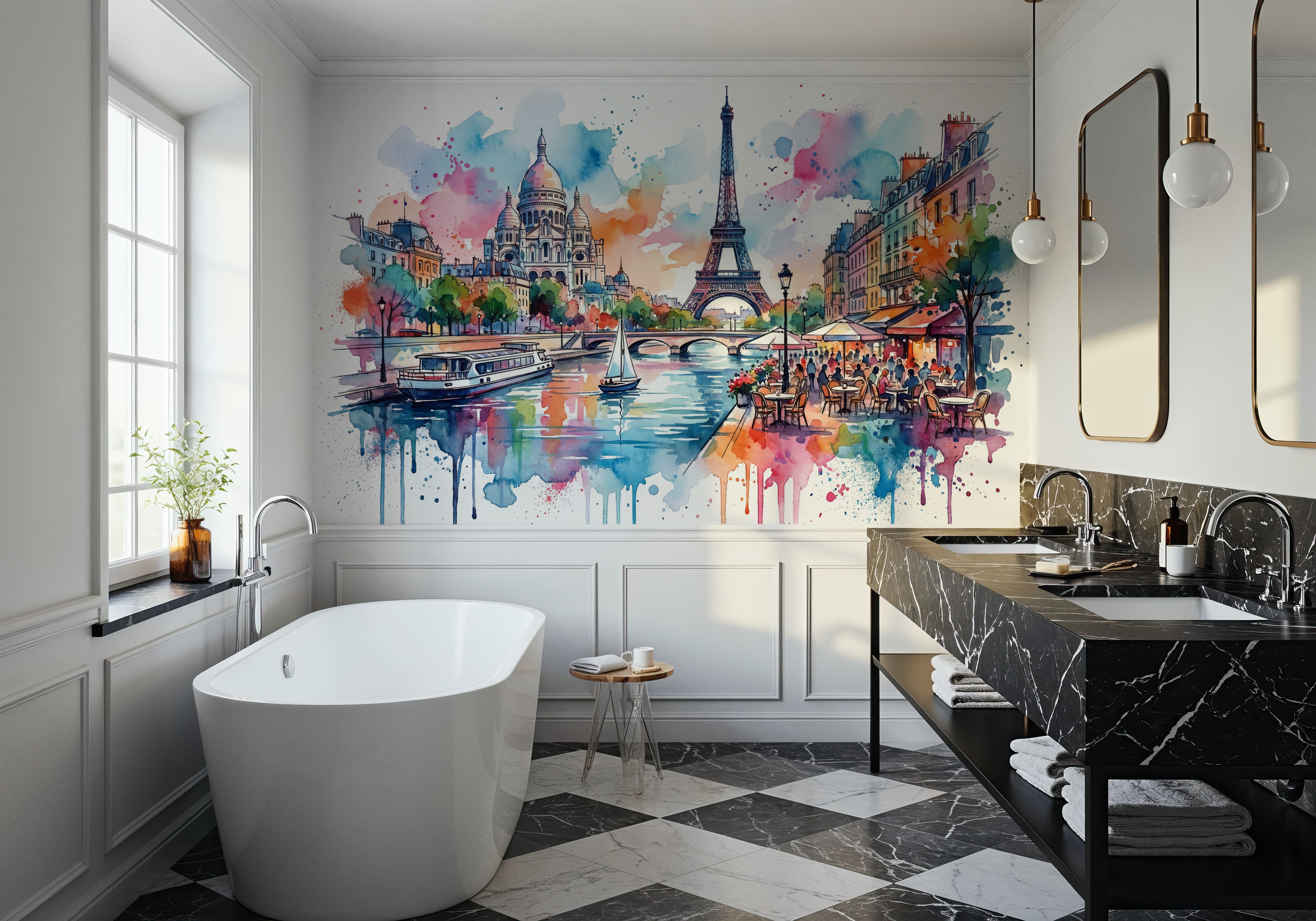 Paris - Watercolor City Series