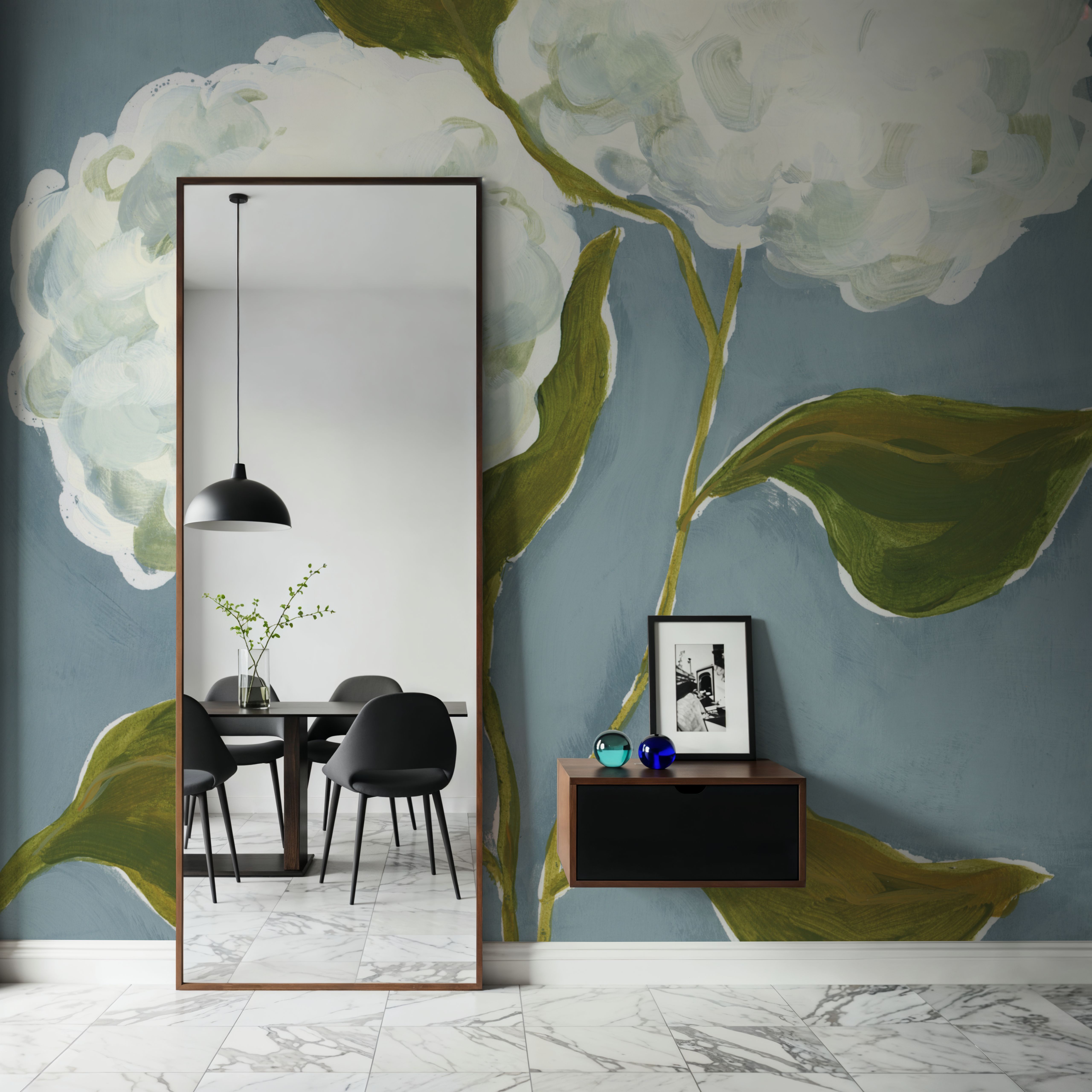 Dusty Blue Hydrangea I