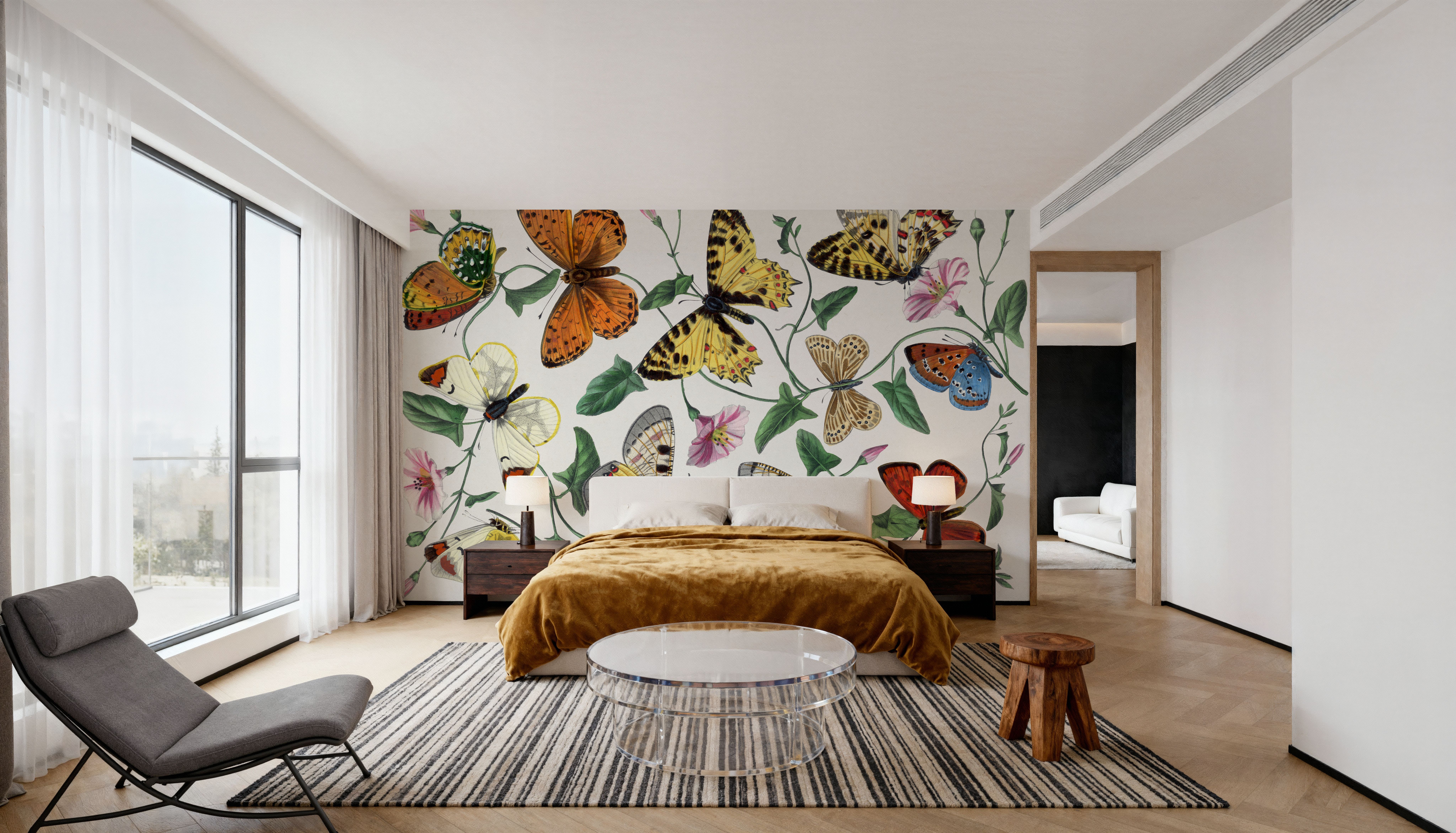 Butterfly & Moths, Wallpaper