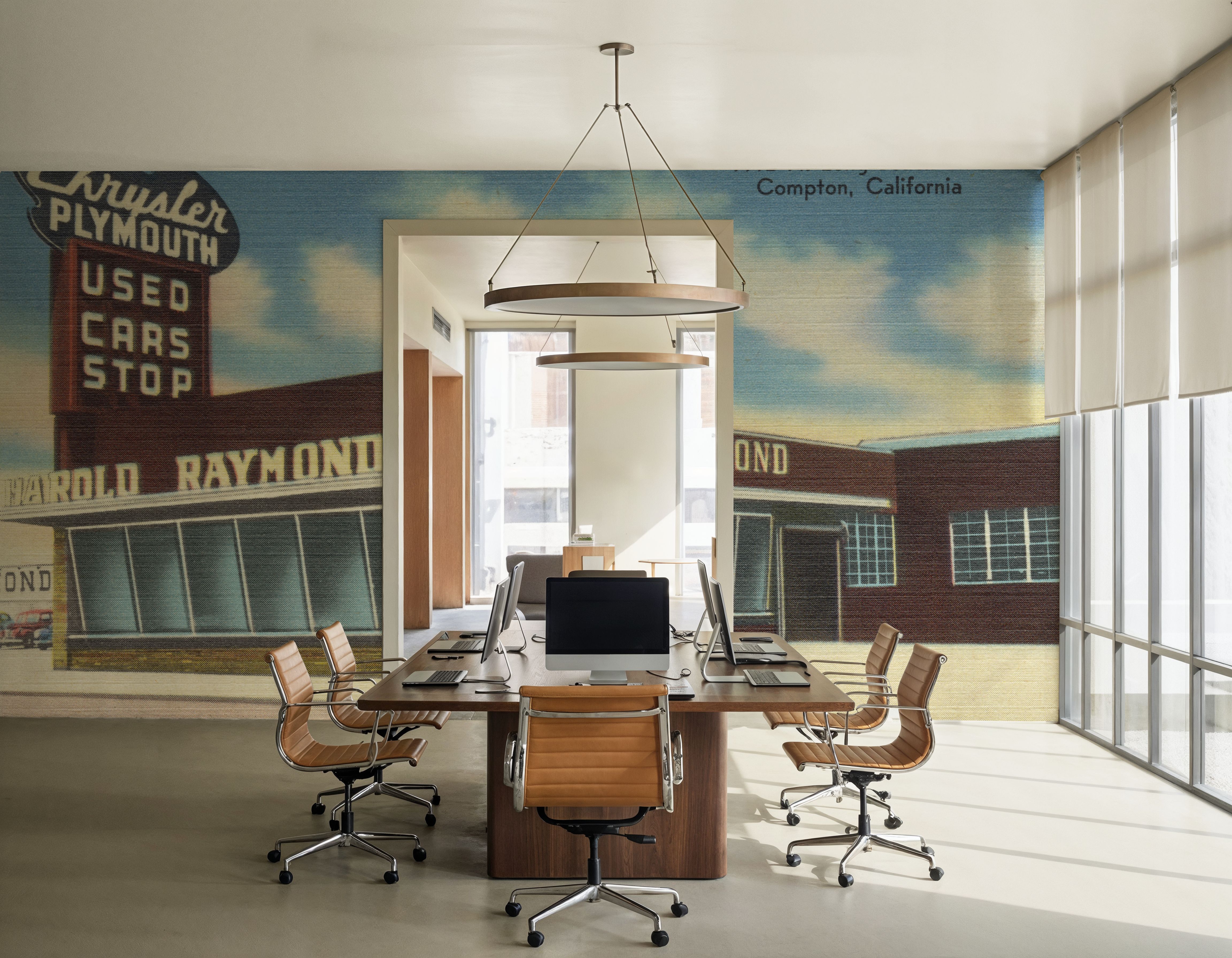 Greetings from Used Car Stop - Screenprint Postcard