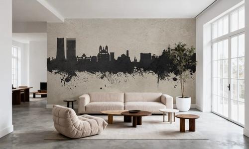 Marseille France Skyline Concrete
