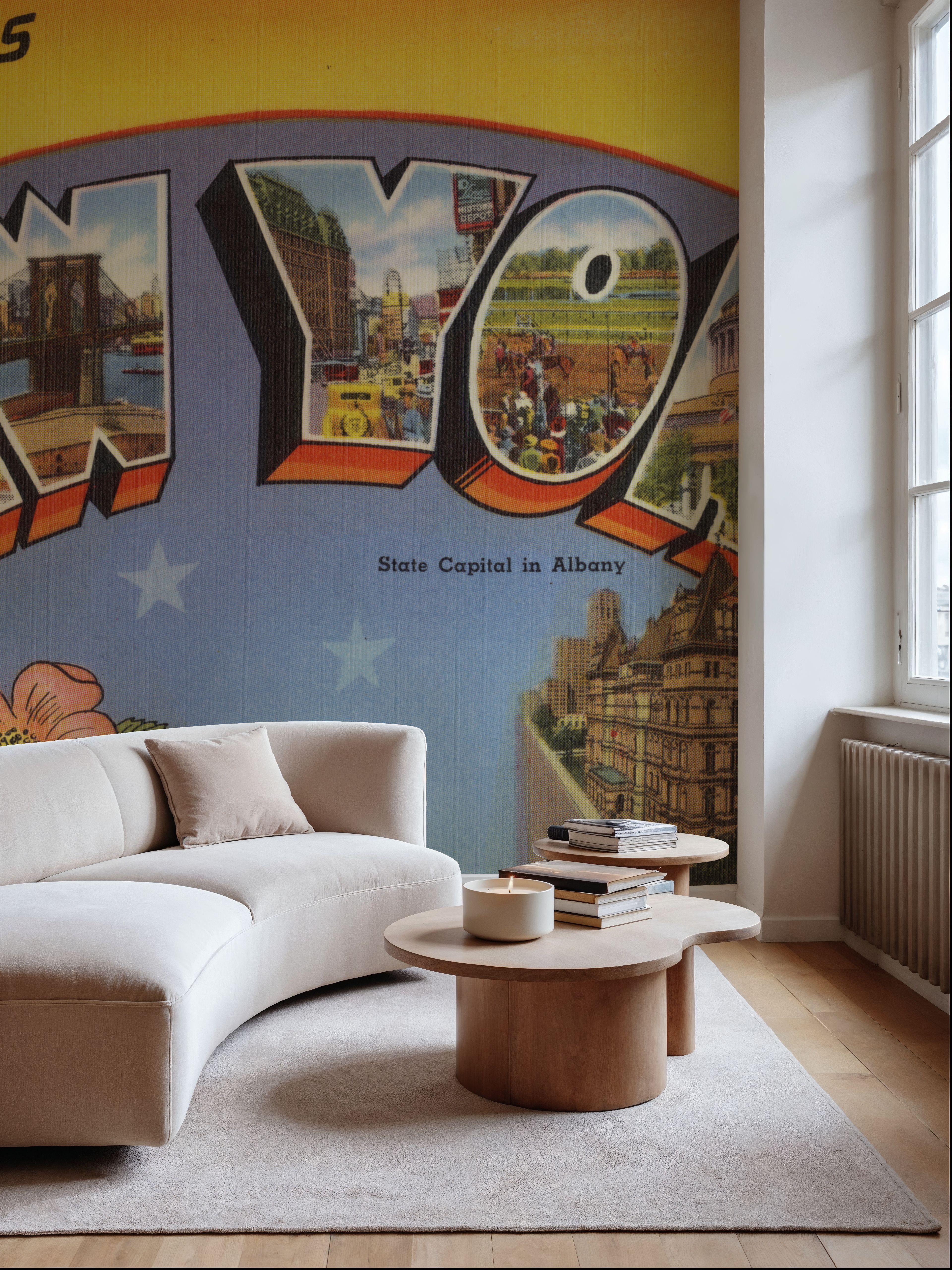 Greetings from New York - Screenprint Postcard