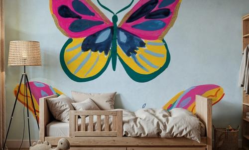 Fluttering I Blue
