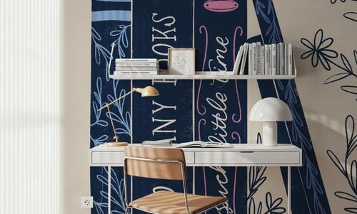 Bookish Blue I