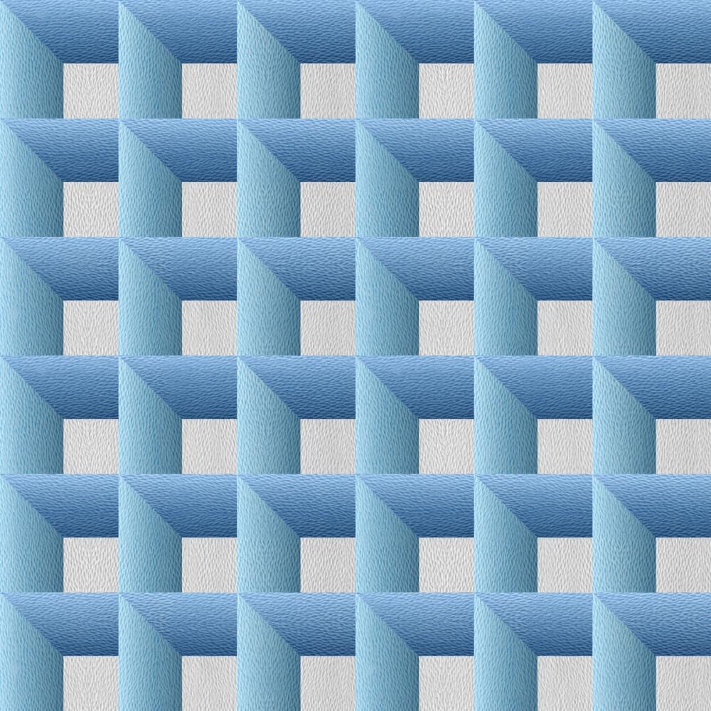 Decorative Cubes, Aqua