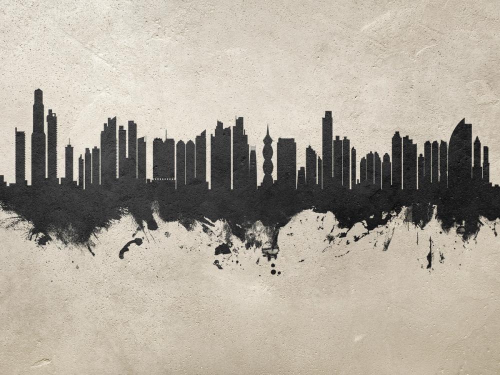 Panama City Skyline Concrete