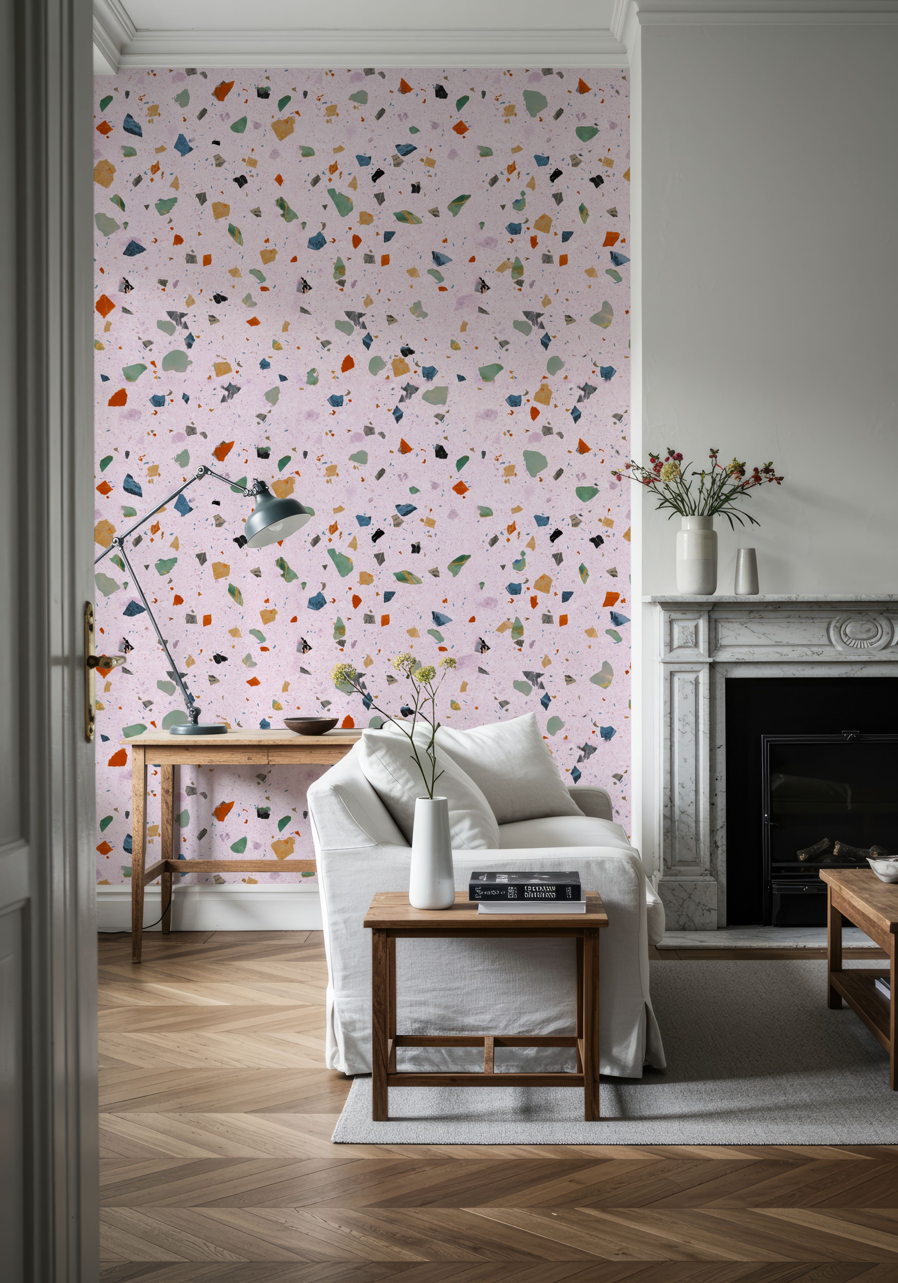 Terrazzo Multi Small, Pink