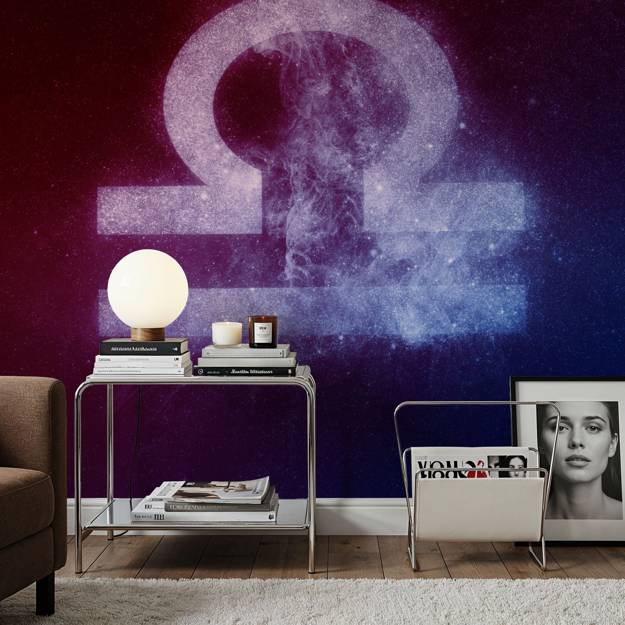 Libra Zodiac of Stars 
