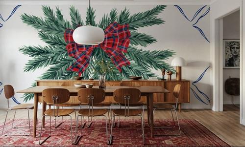 Holiday Tartan and Chinoiserie V