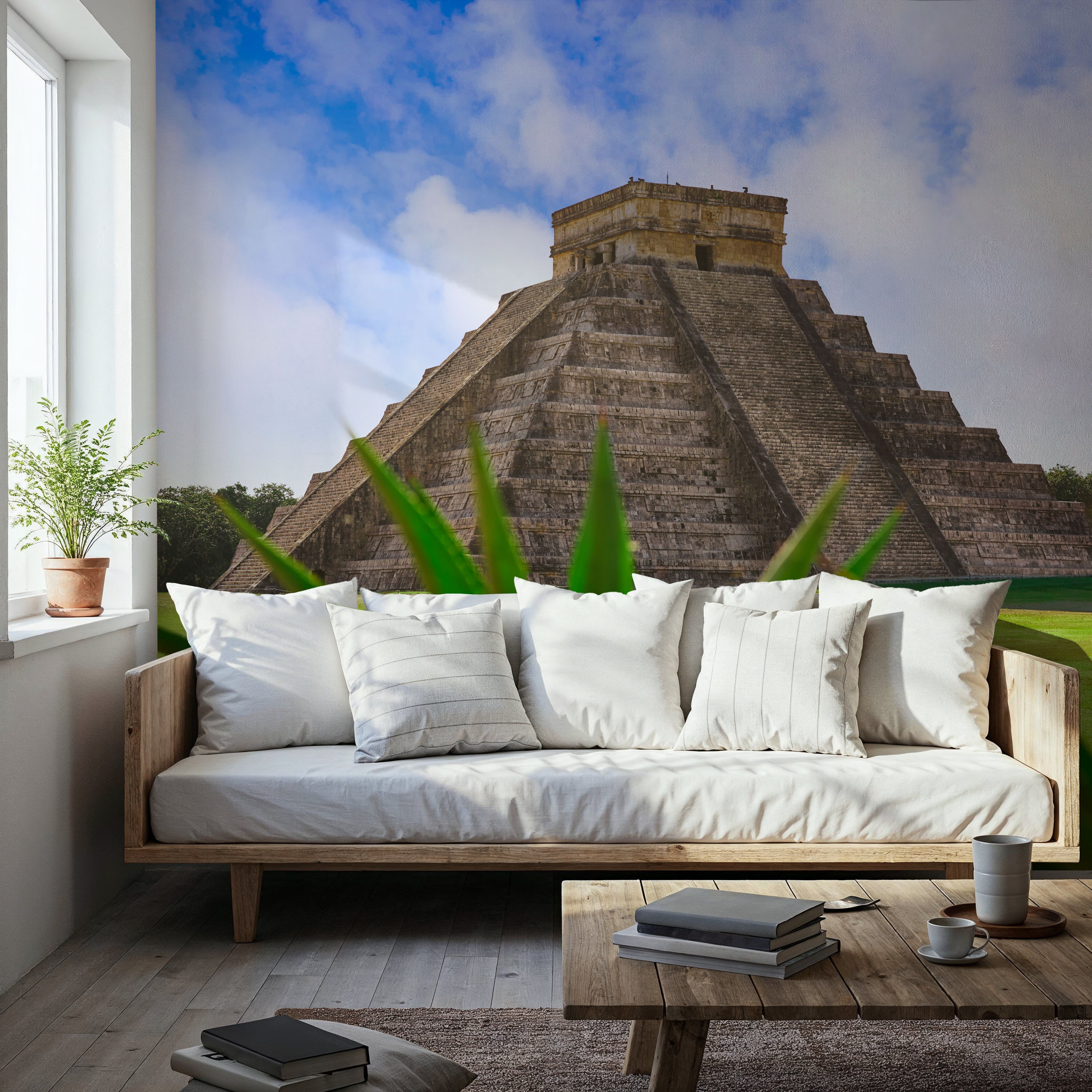 Majestic Mesoamerican Pyramid