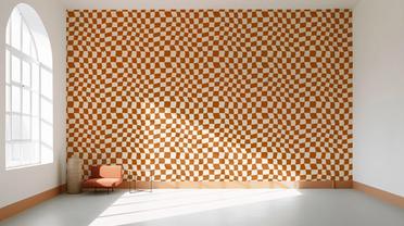 Warped Checkerboard, Brick