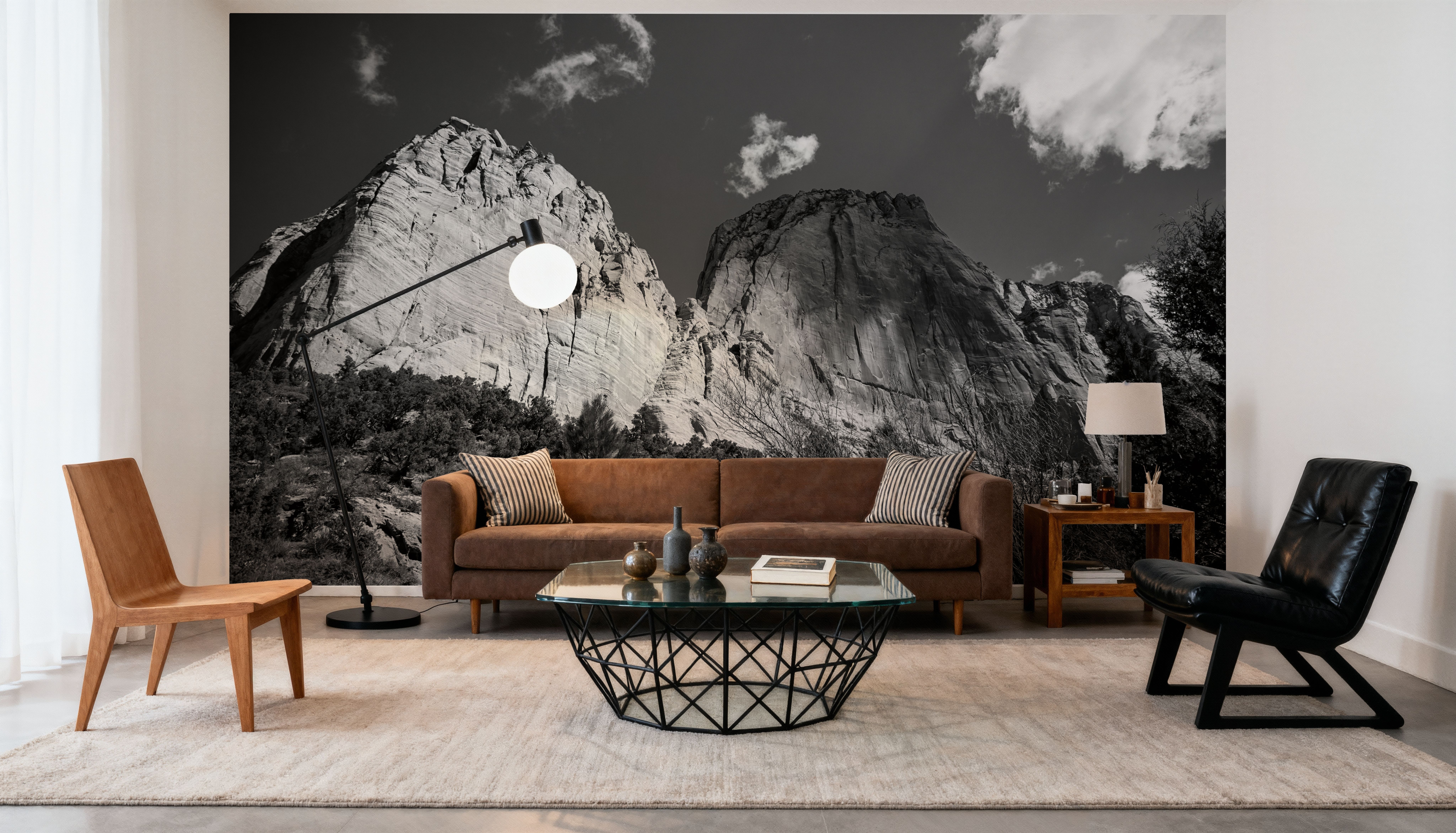 Kolob Canyons Black & White