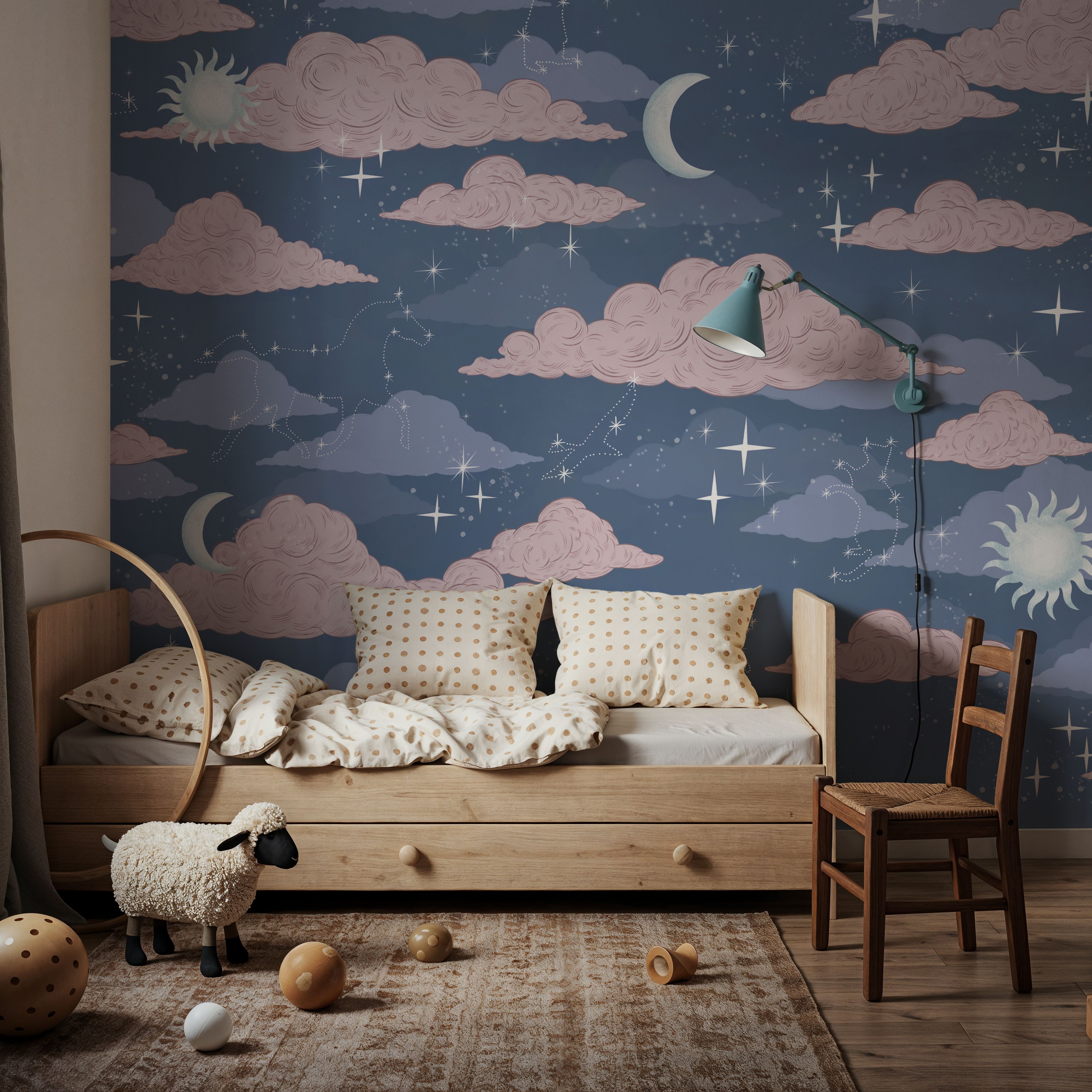 Moonlit Constellations, Chalky Blue