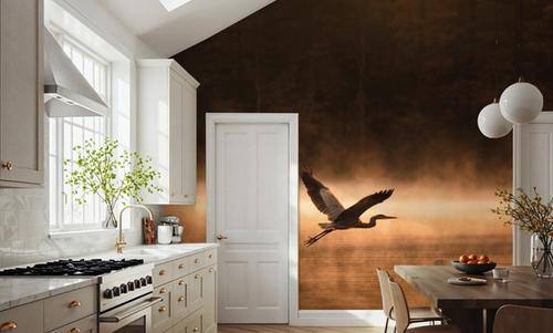 Heron in Flight