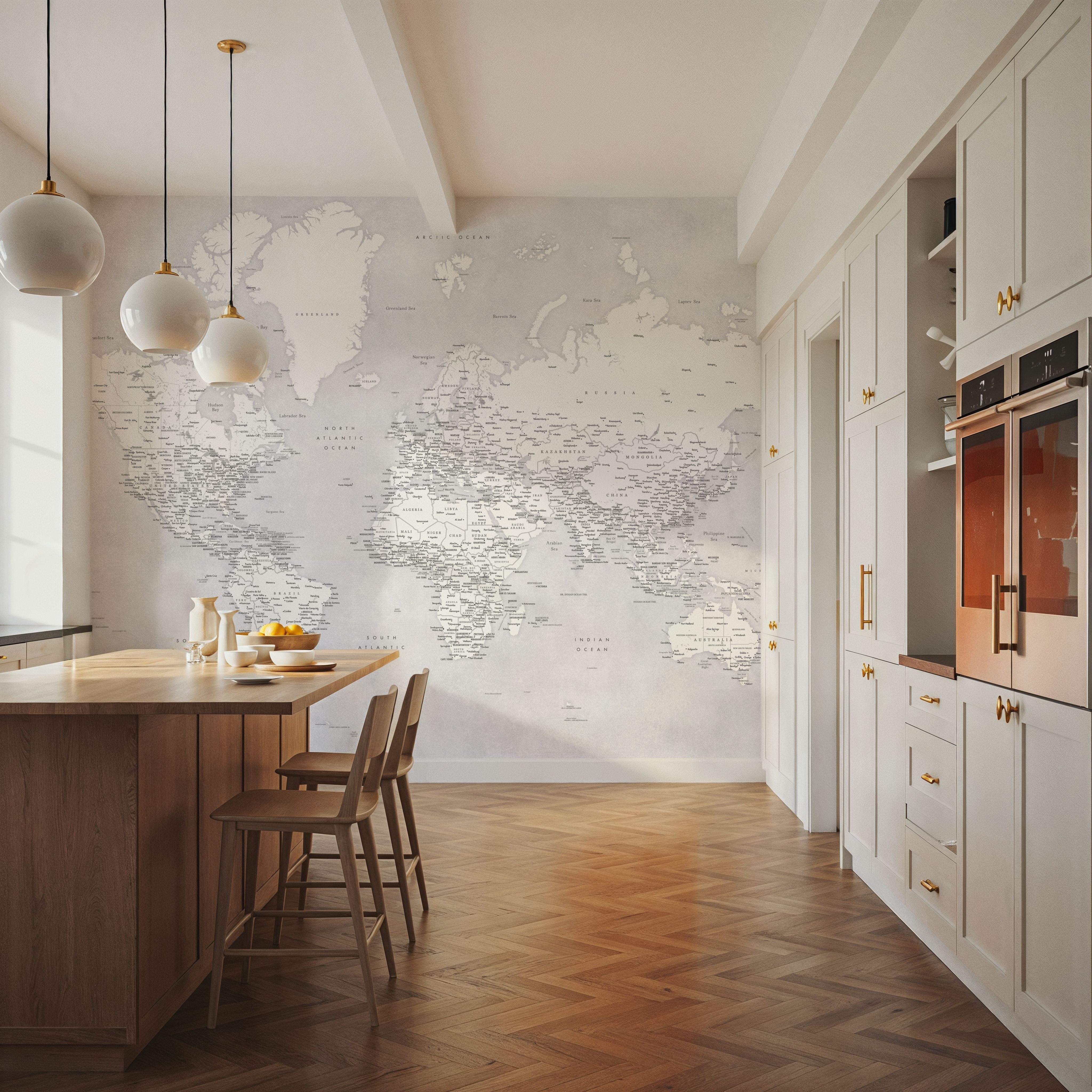 World Map Cities - Siv