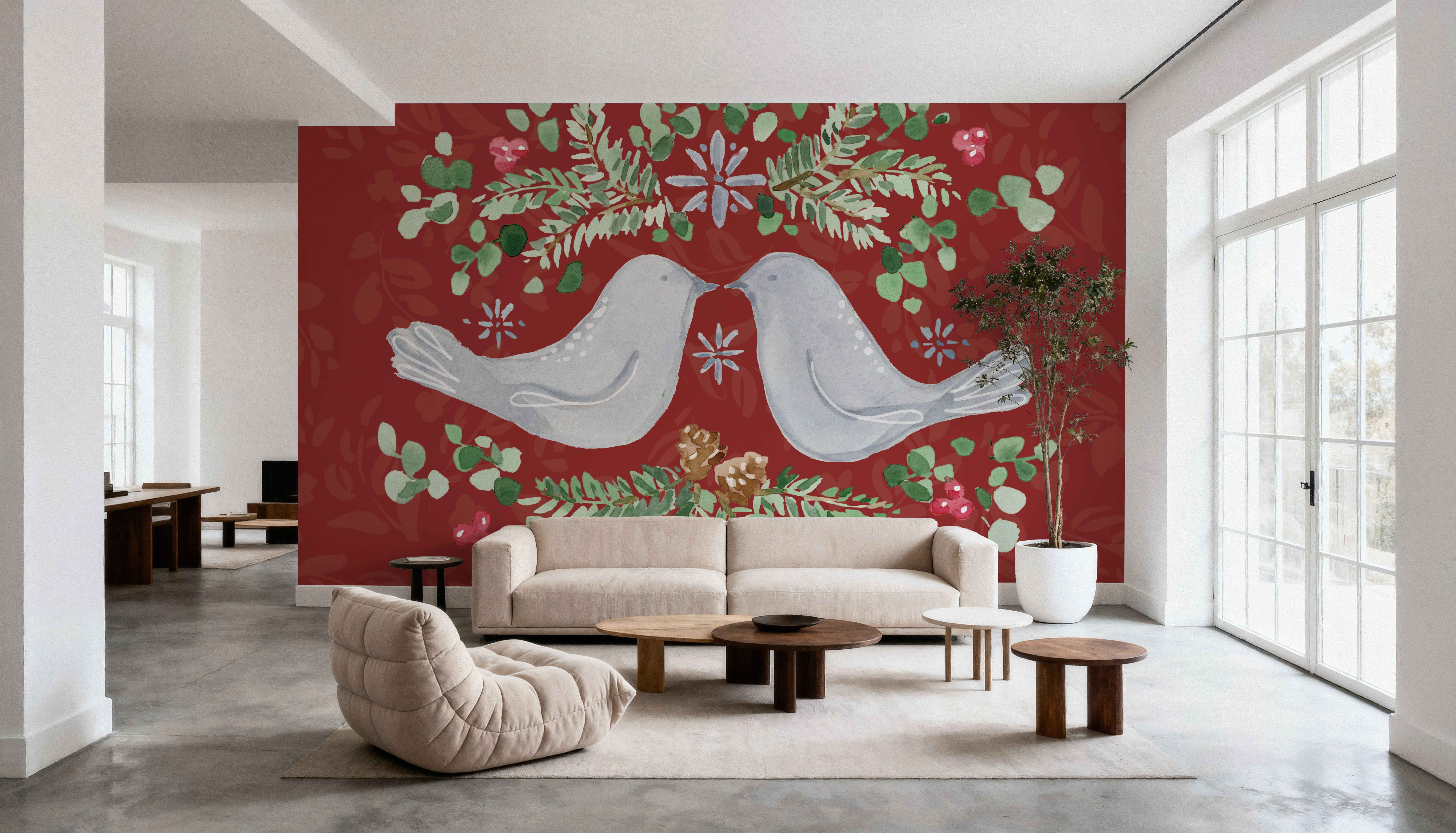 Nordic Winter III, Wallpaper