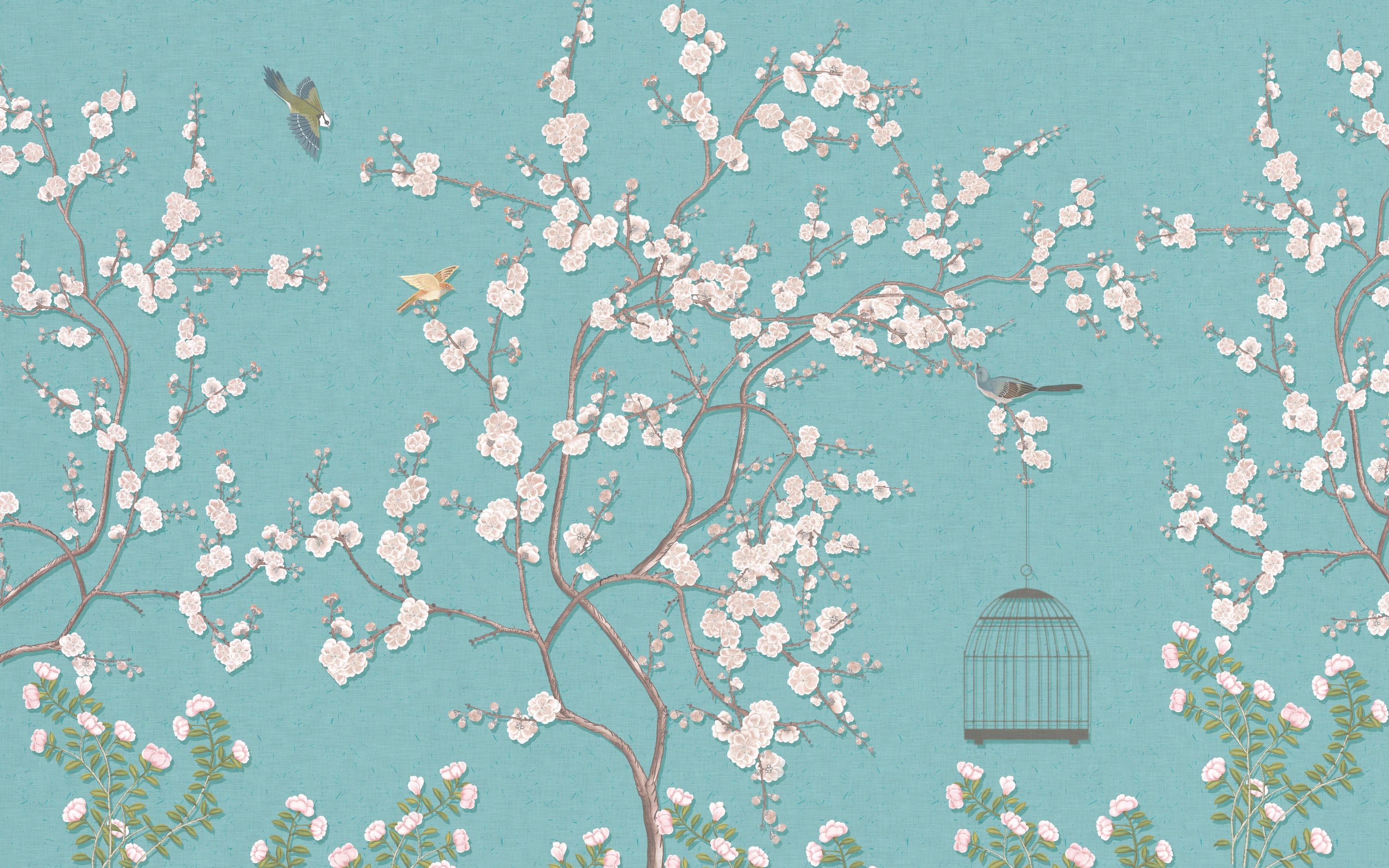 Cherry blossom wallpapers – custom-sized | Wallism