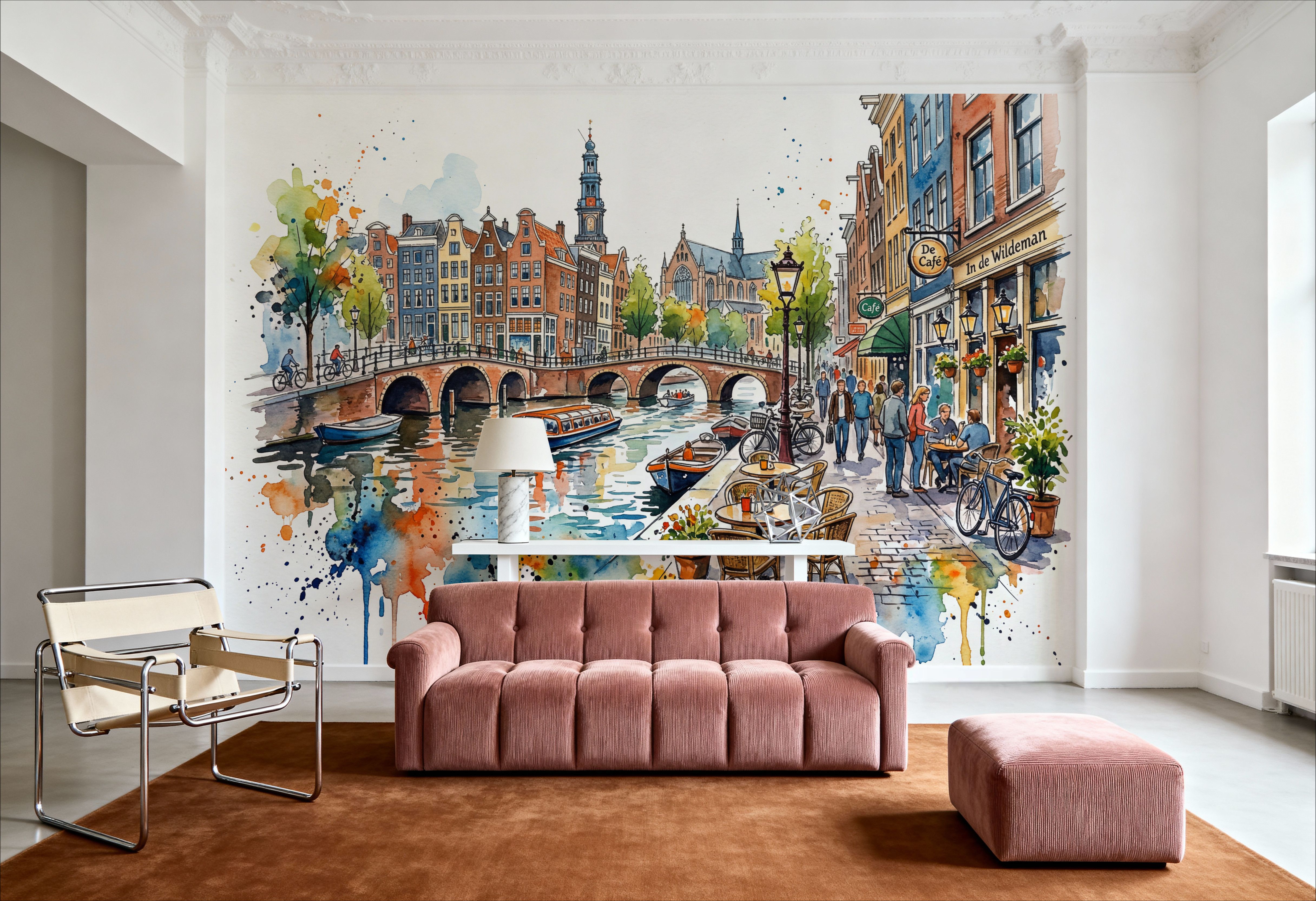 Amsterdam - Watercolor City Series
