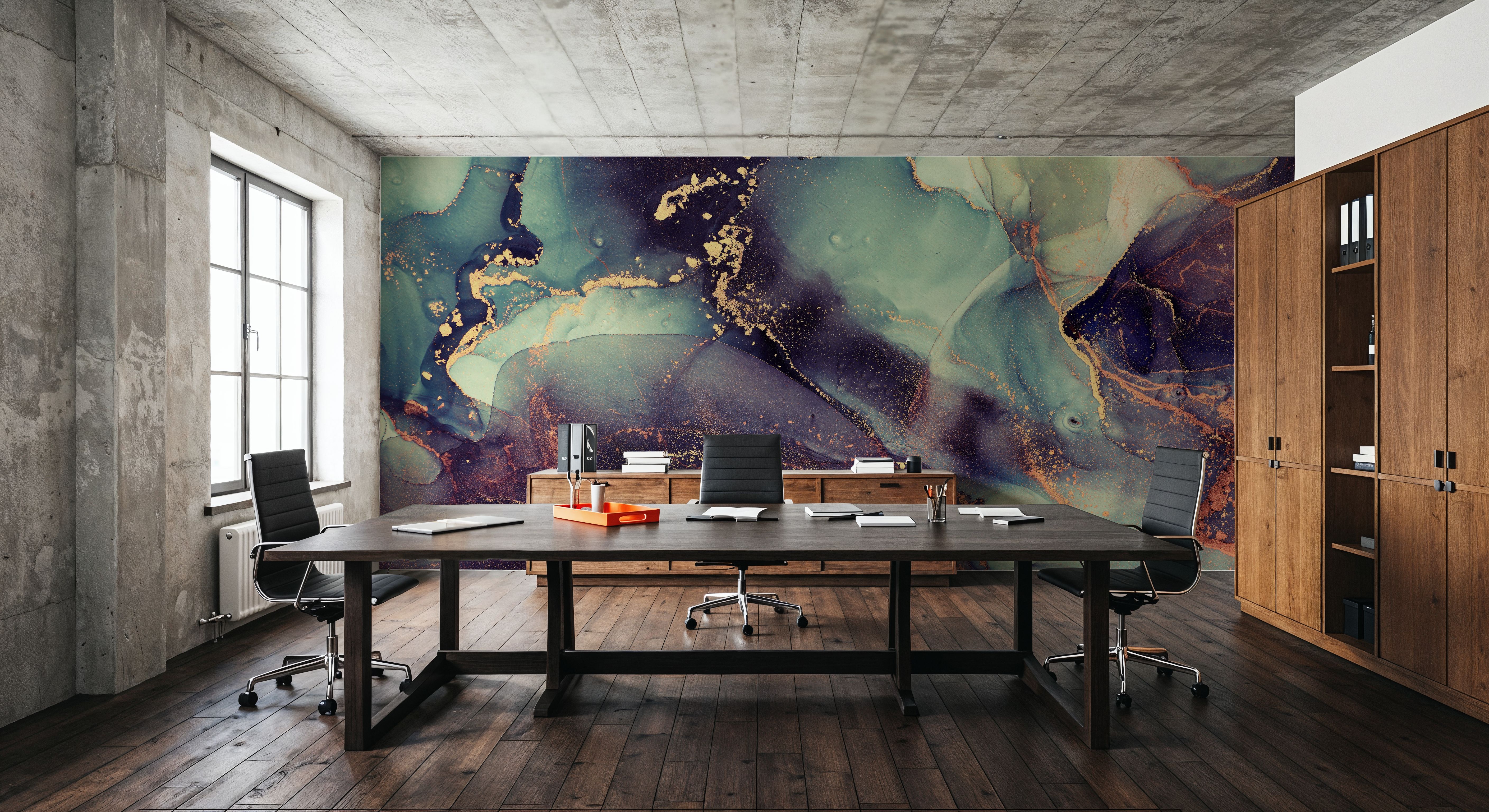 Free-Flow Ink Purple, Wallpaper