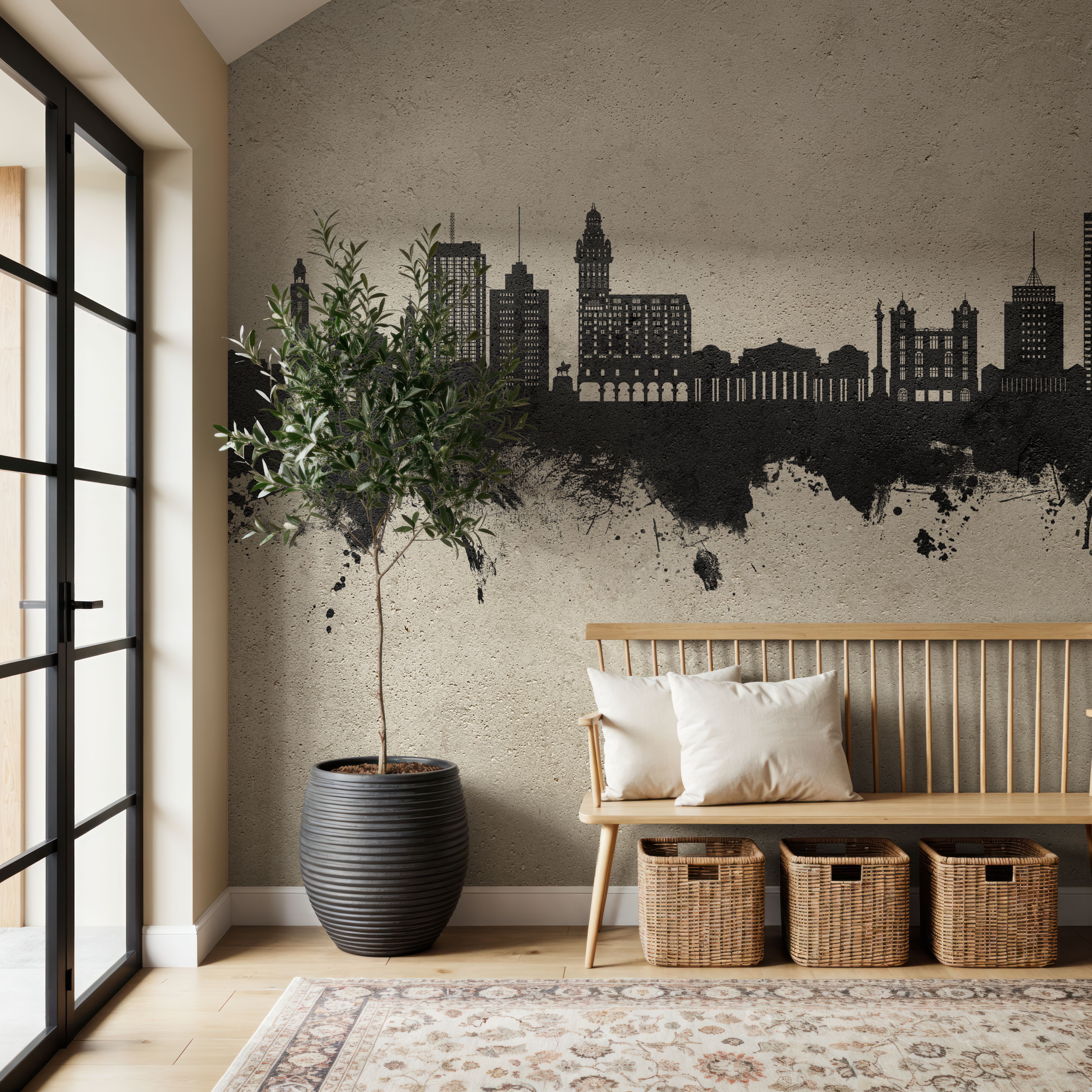 Montevideo Uruguay Skyline Concrete