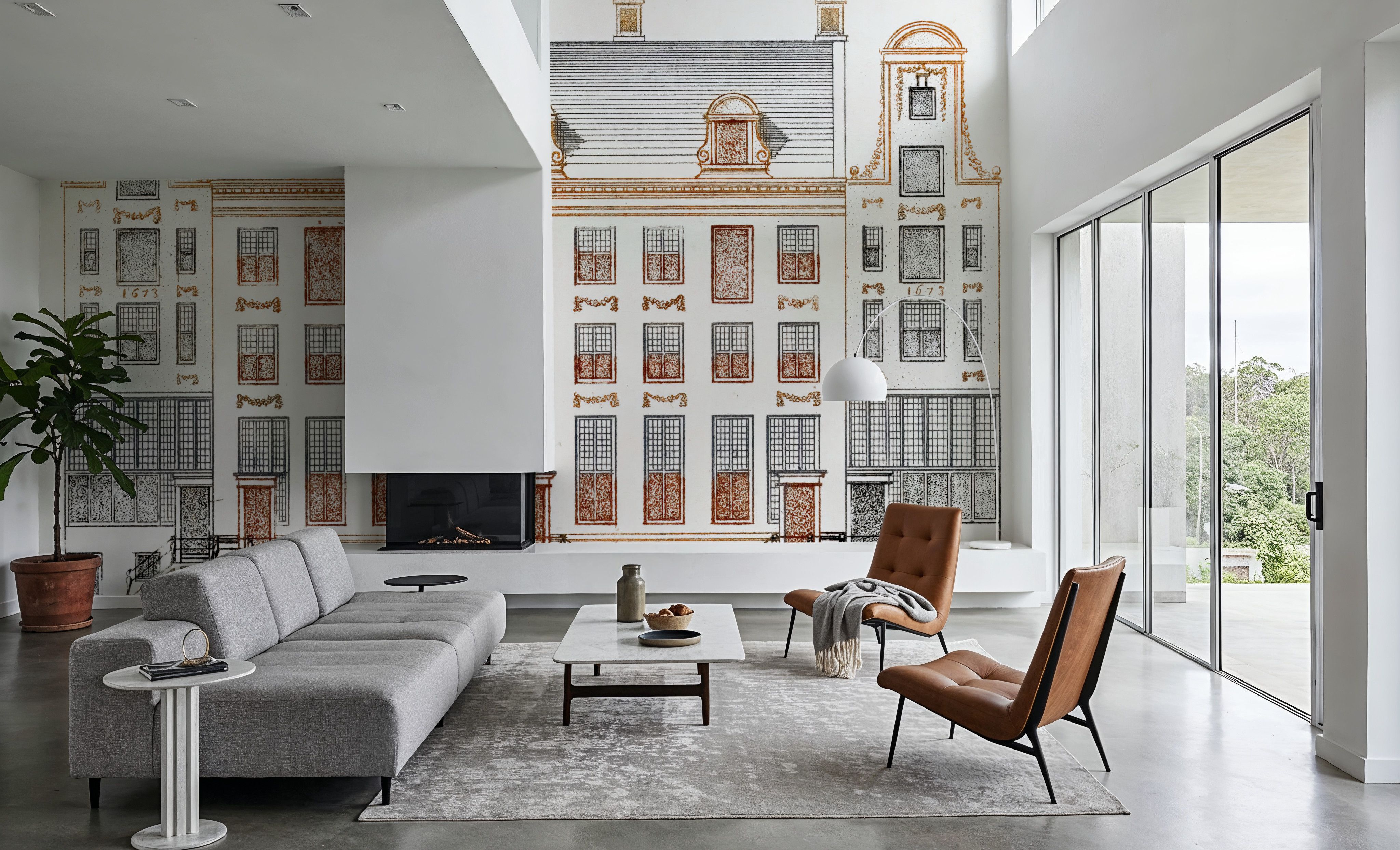 Amsterdam Canal Houses IV, Wallpaper