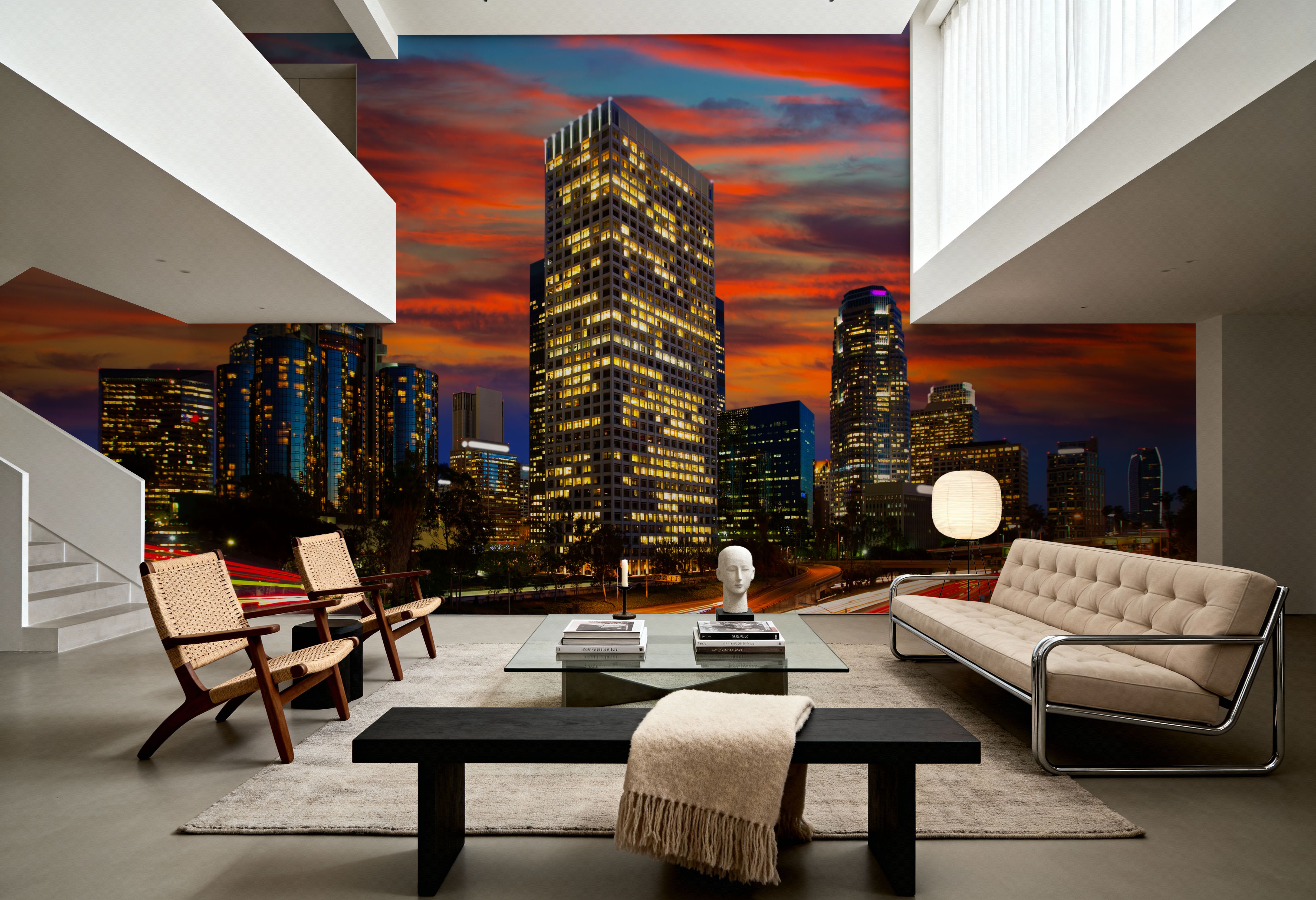 Downtown from the 110