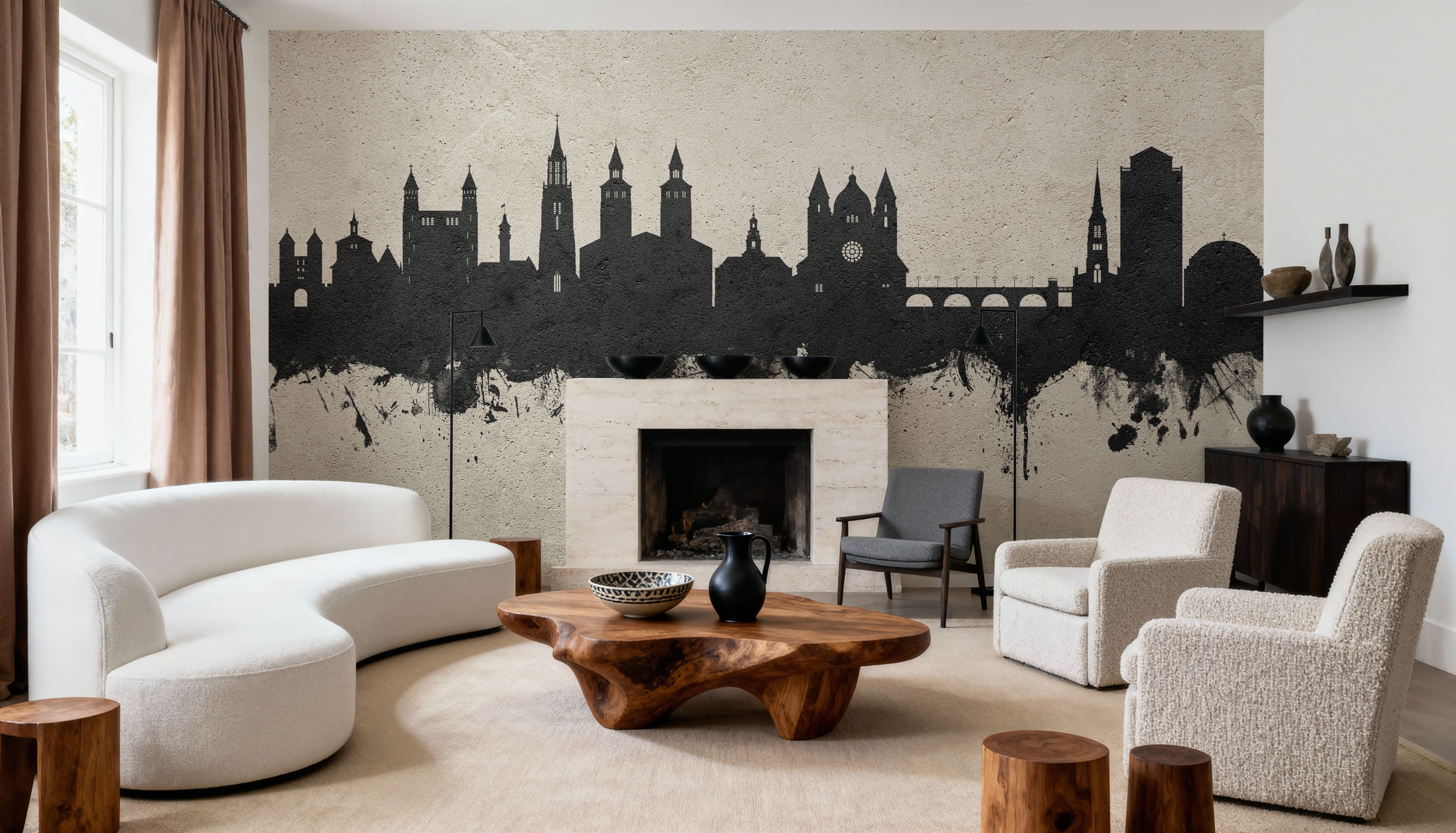 Maastricht The Netherlands Skyline Concrete