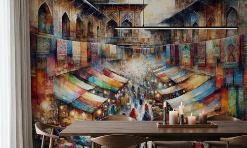 Bazaar's Symphony of Colors