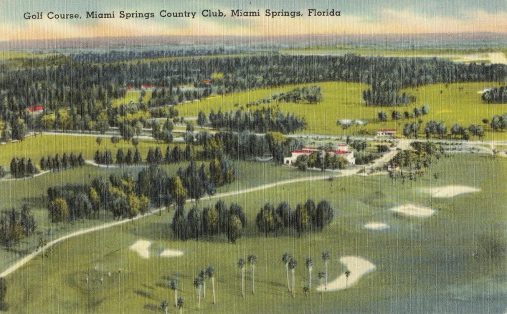 Greetings from Miami Golf - Screenprint Postcard