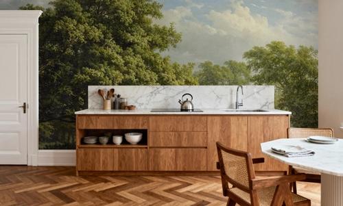 Painted Oak Landscape