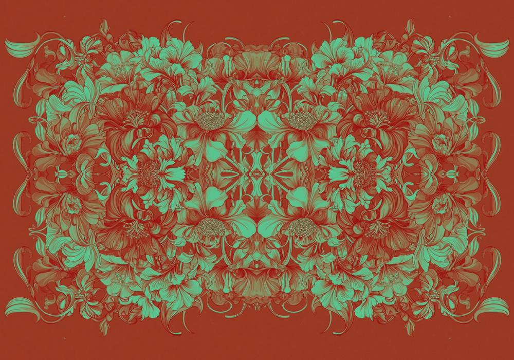 Scandi Flower Ceiling VI