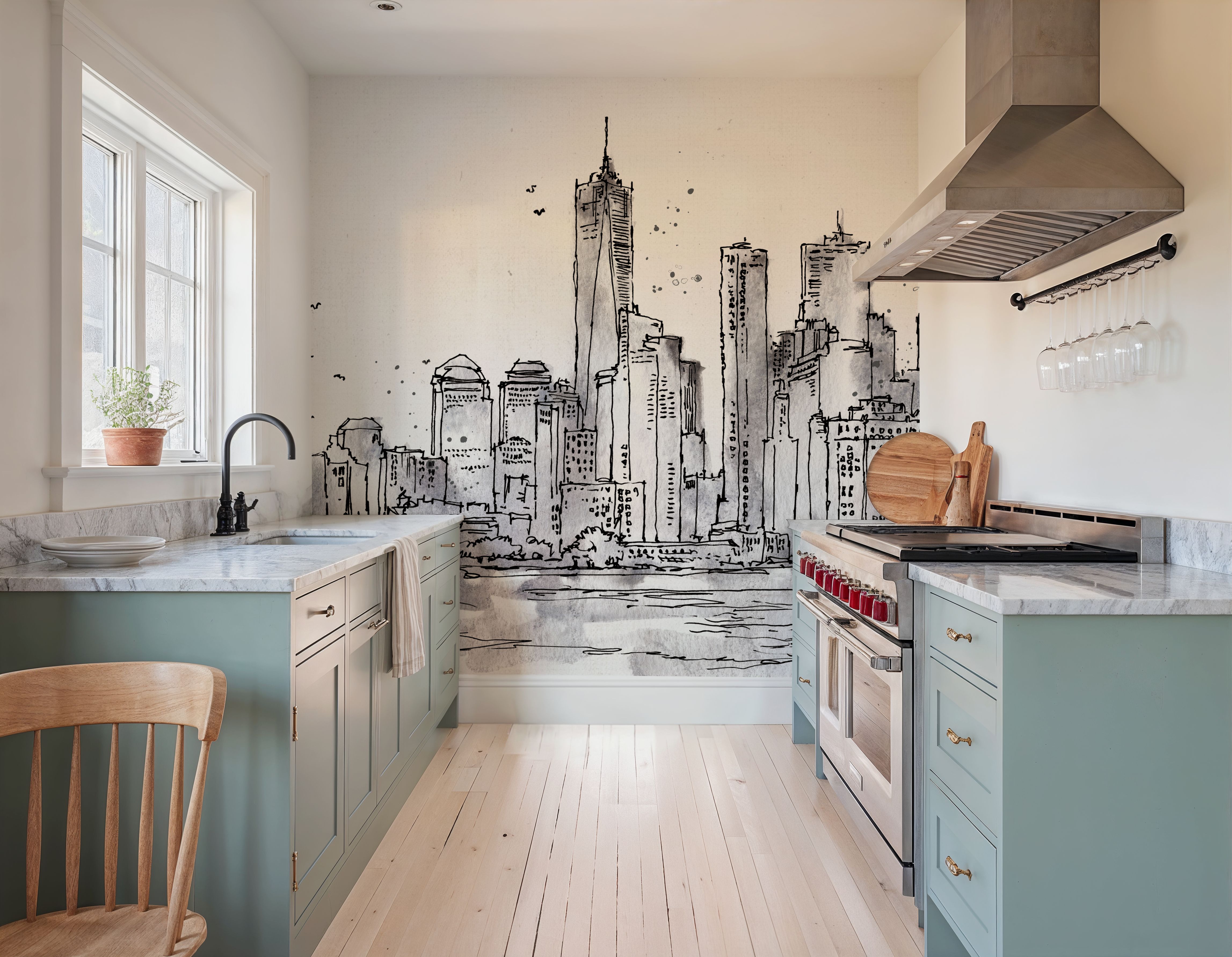 Skyline Sketches New York