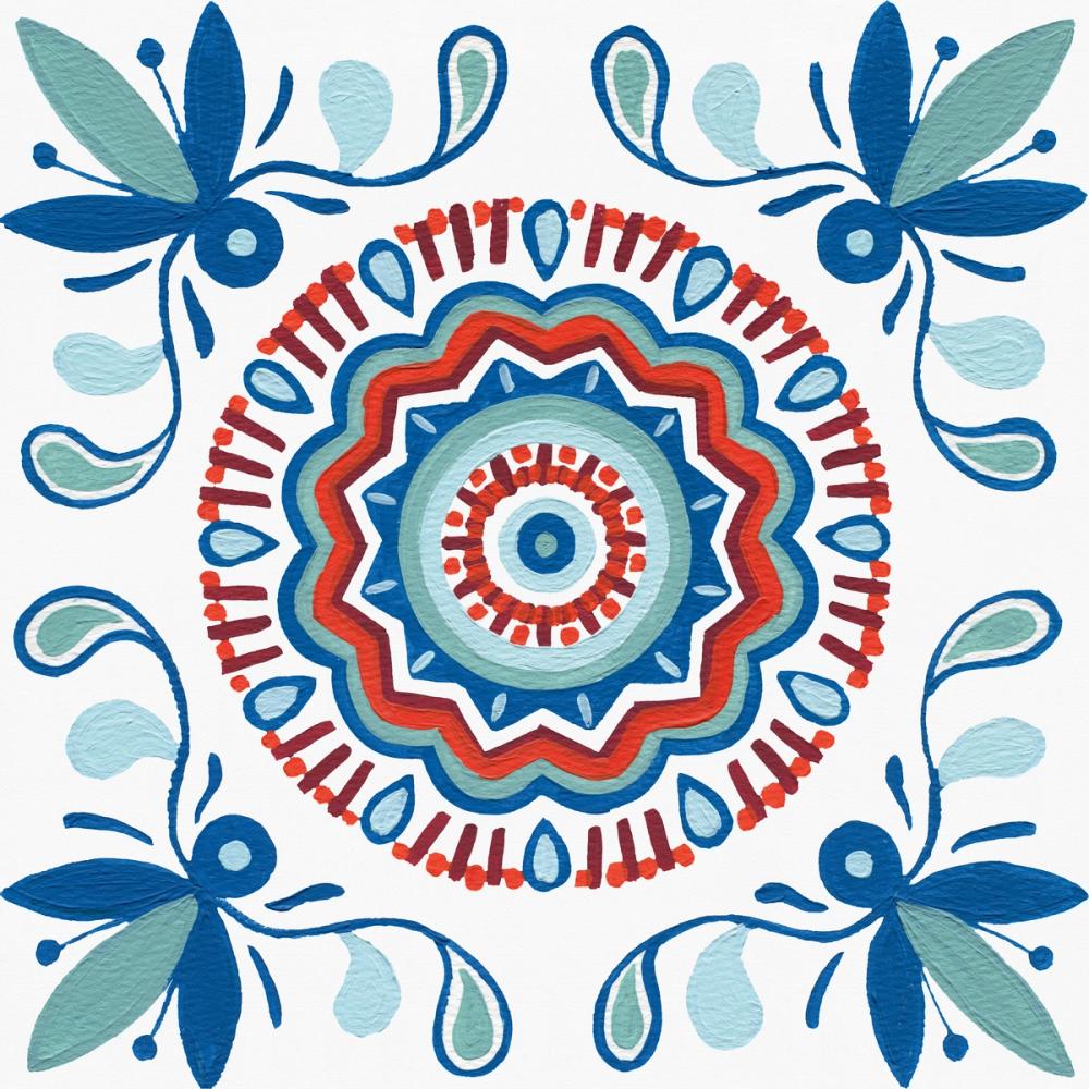 Tex Mex Mandala Tile III