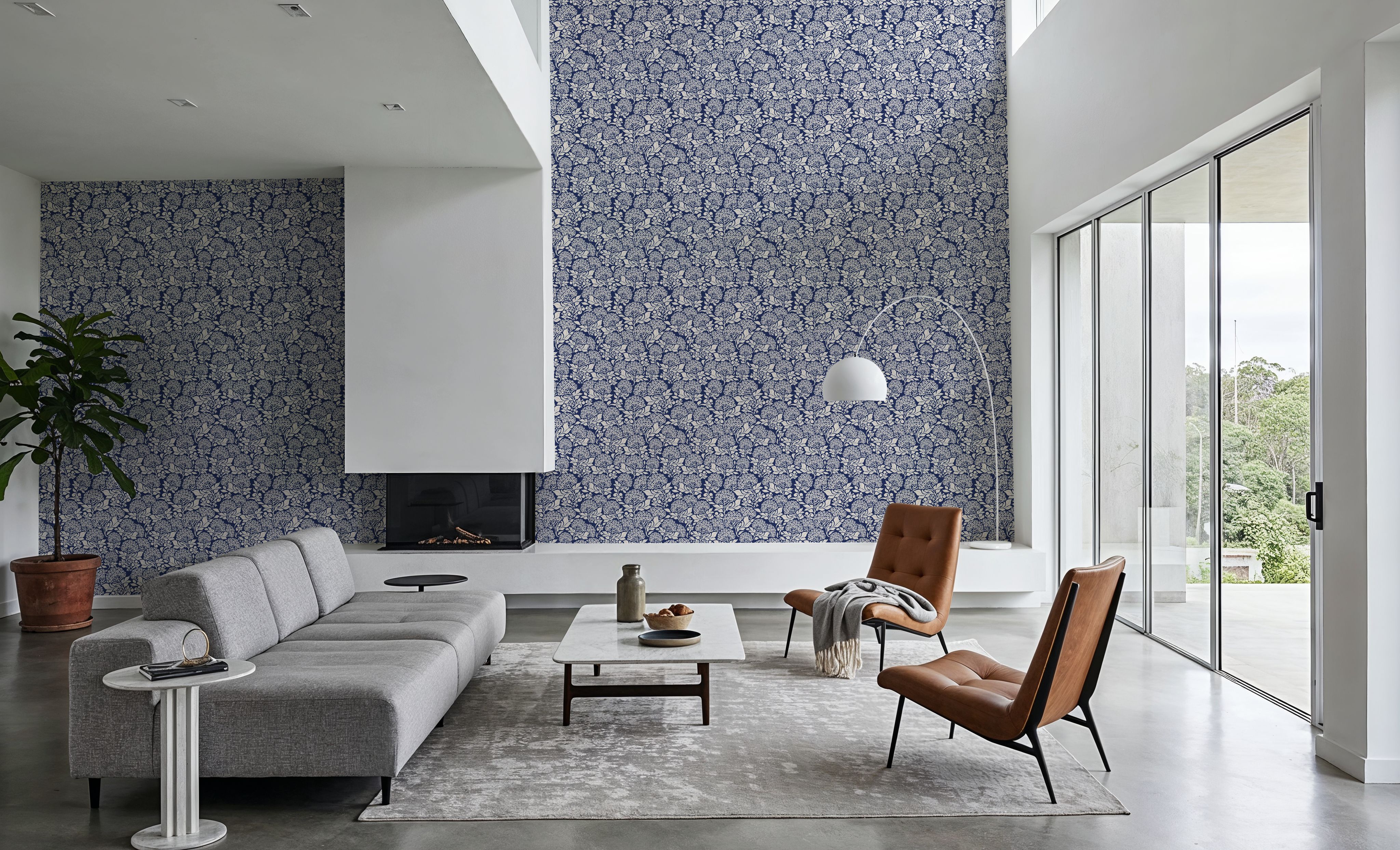 Hydrangea, Navy