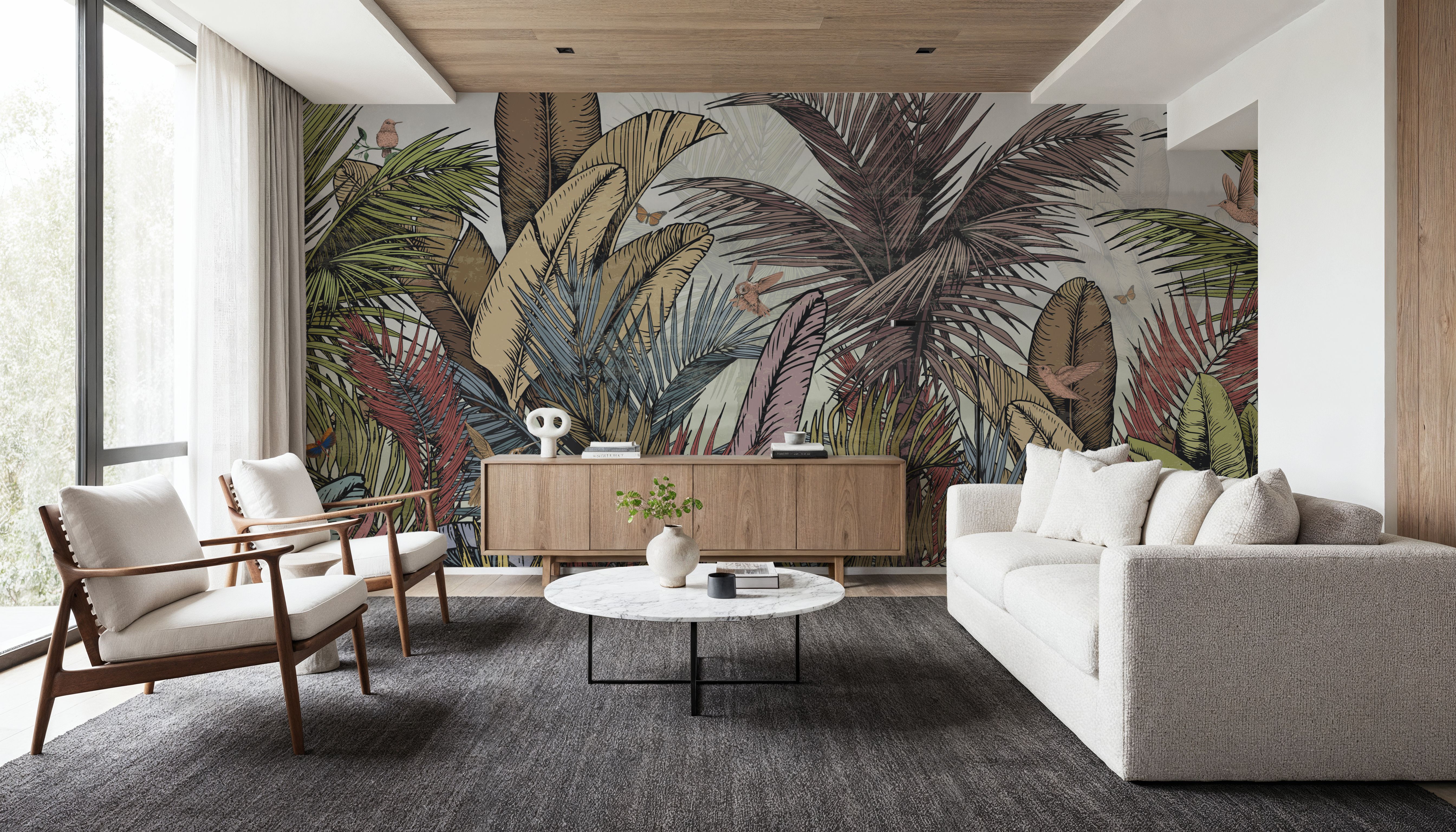 Tropical Evergreen Bright