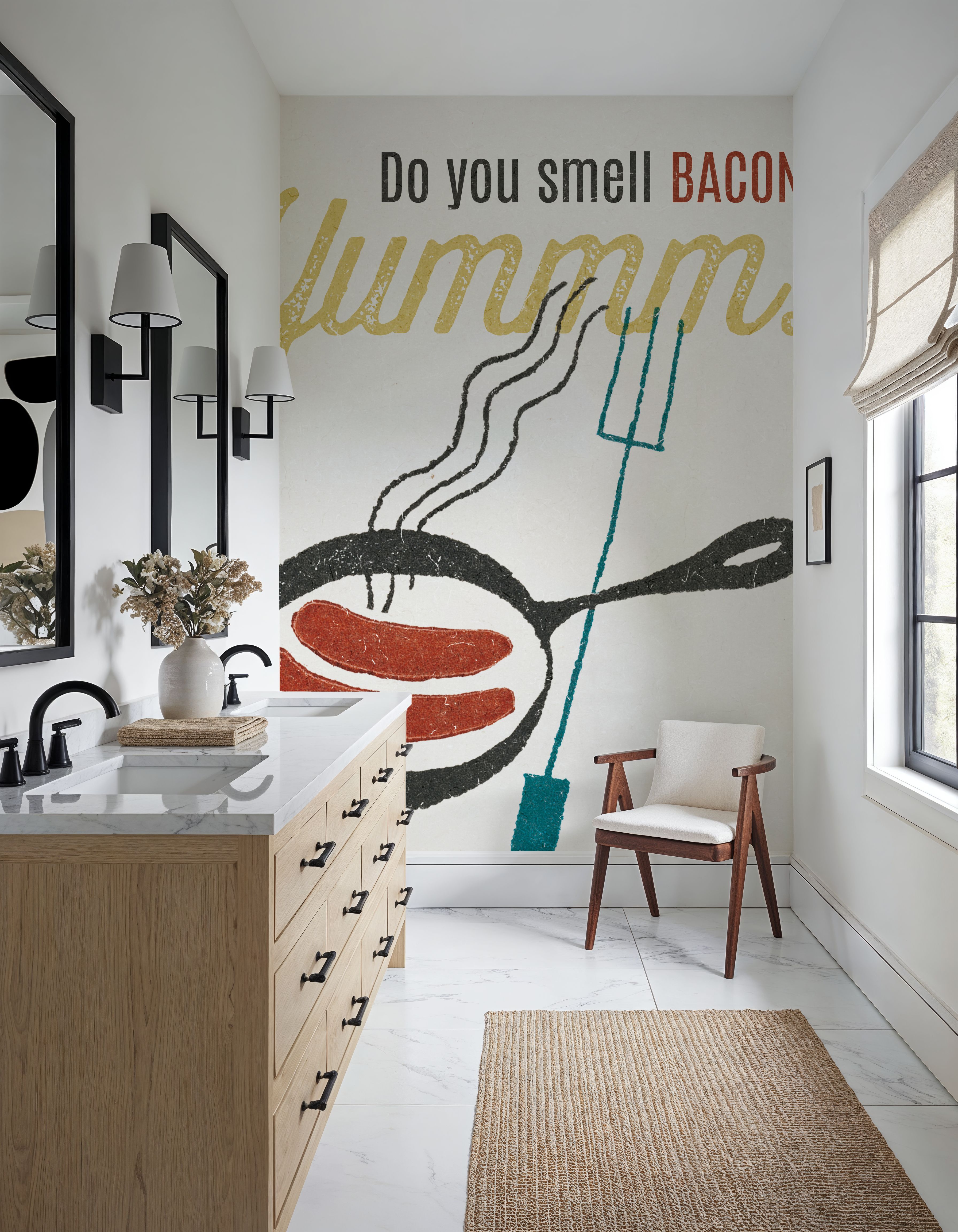 Retro Food Bacon